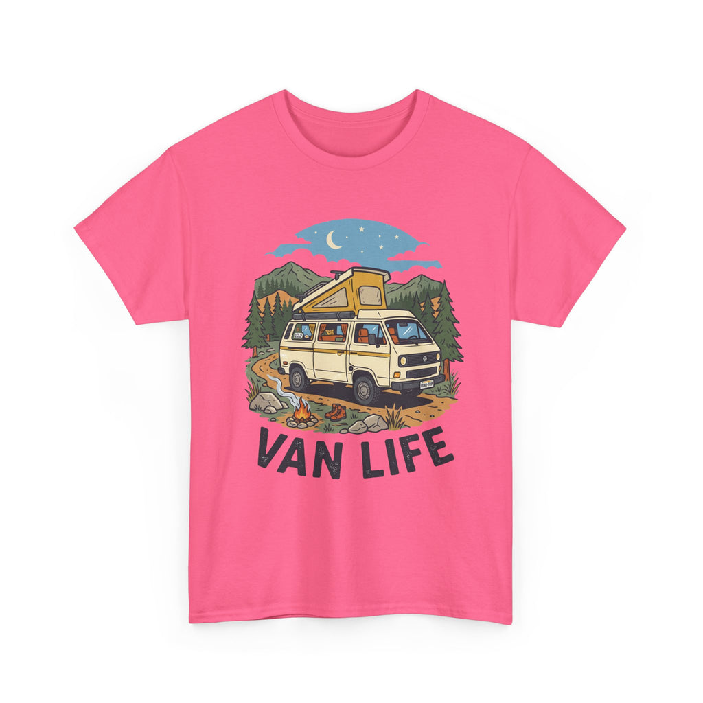 Van Life Tee — Vintage Camper Graphic T-Shirt