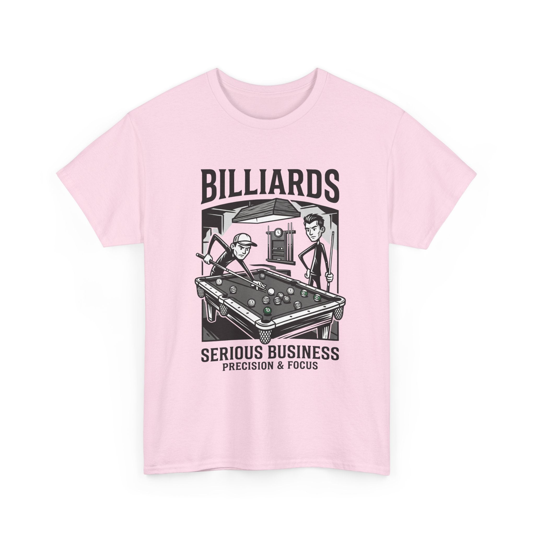 Billiards Tee – "Serious Business" Pool Player T-Shirt