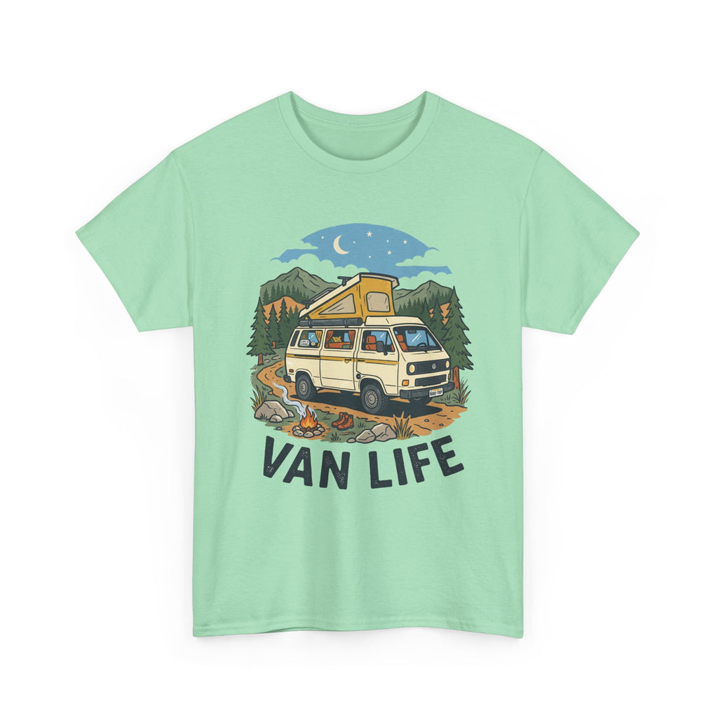 Van Life Tee — Vintage Camper Graphic T-Shirt