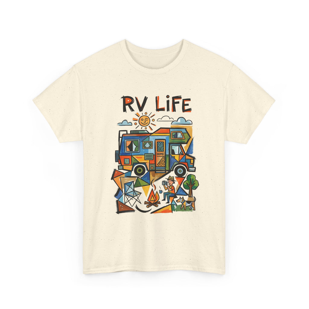 RV Life T-Shirt — Retro Camper Roadtrip Tee for RV Travelers & Campers