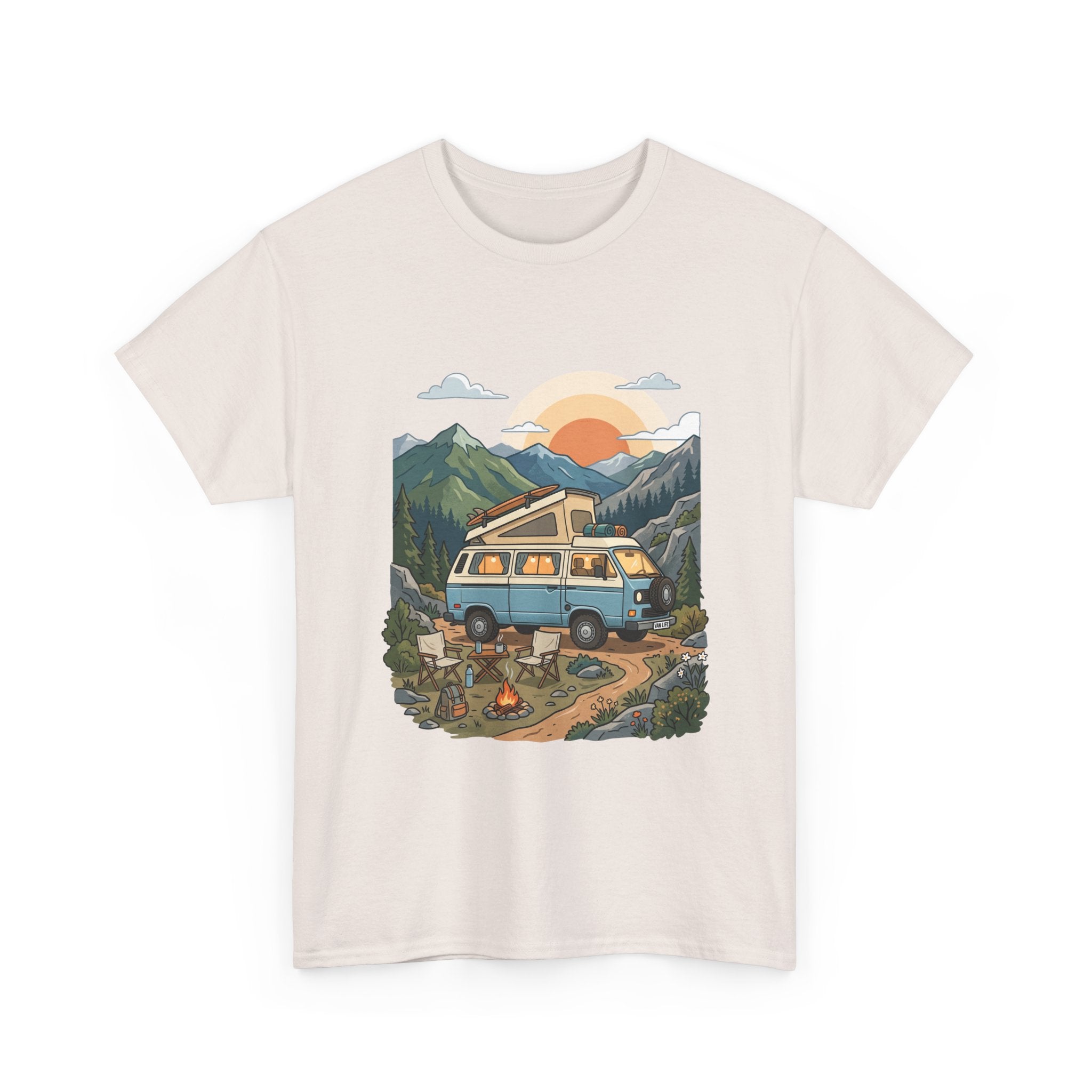 Adventure Van Tee – Retro Camper Roadtrip T-Shirt