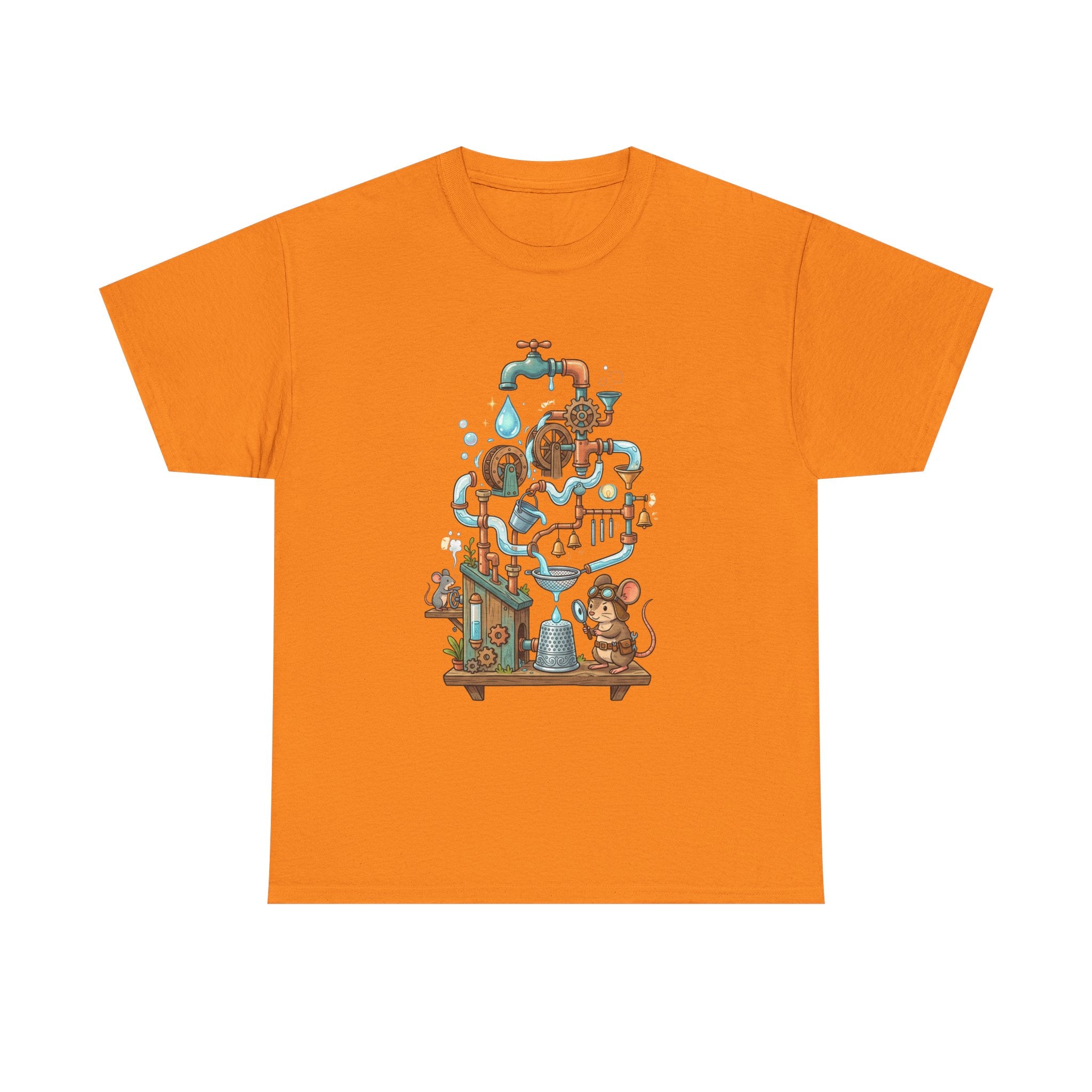 Water Machine T-Shirt — Cute Mouse Contraption Tee