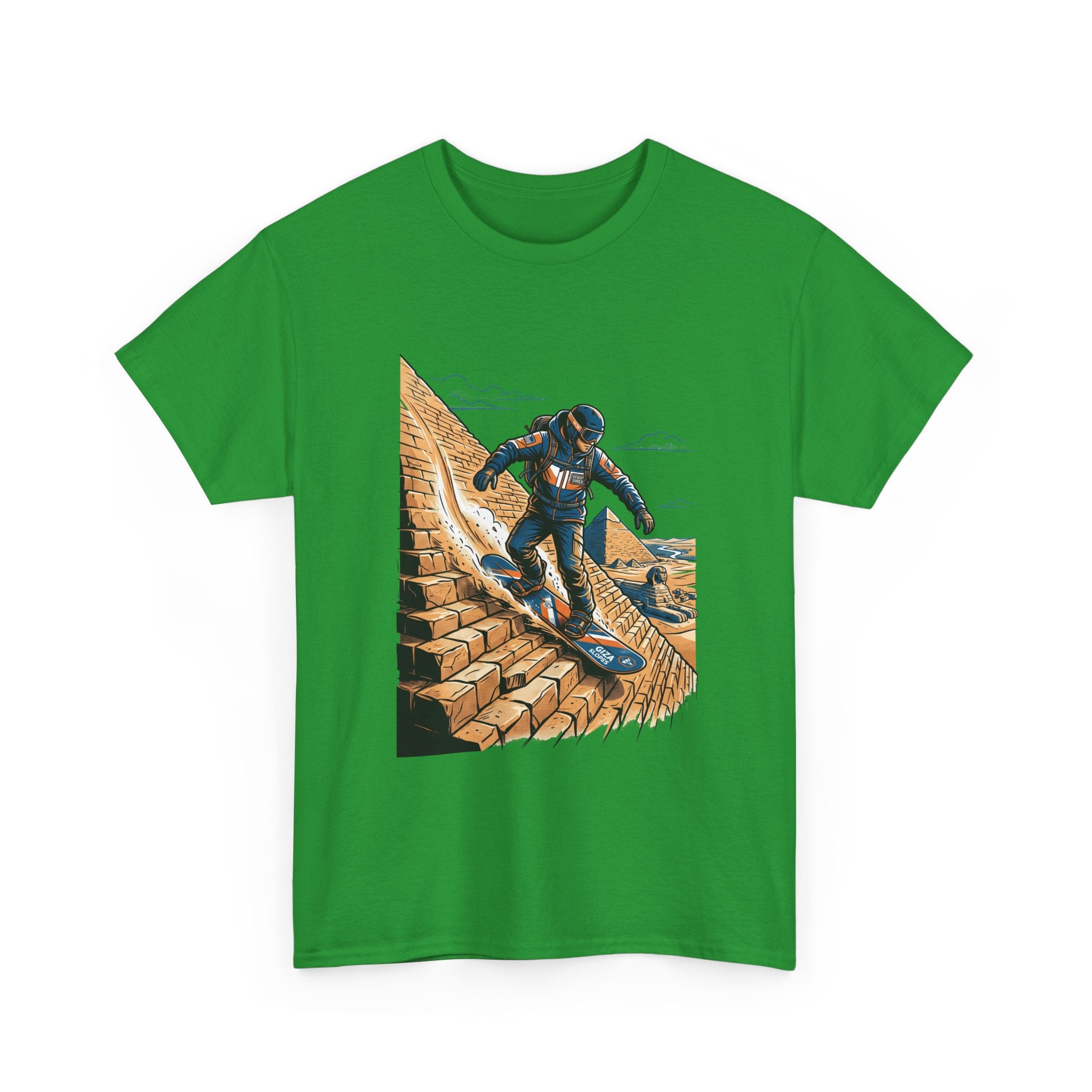 Snowboarder Pyramid Graphic Tee