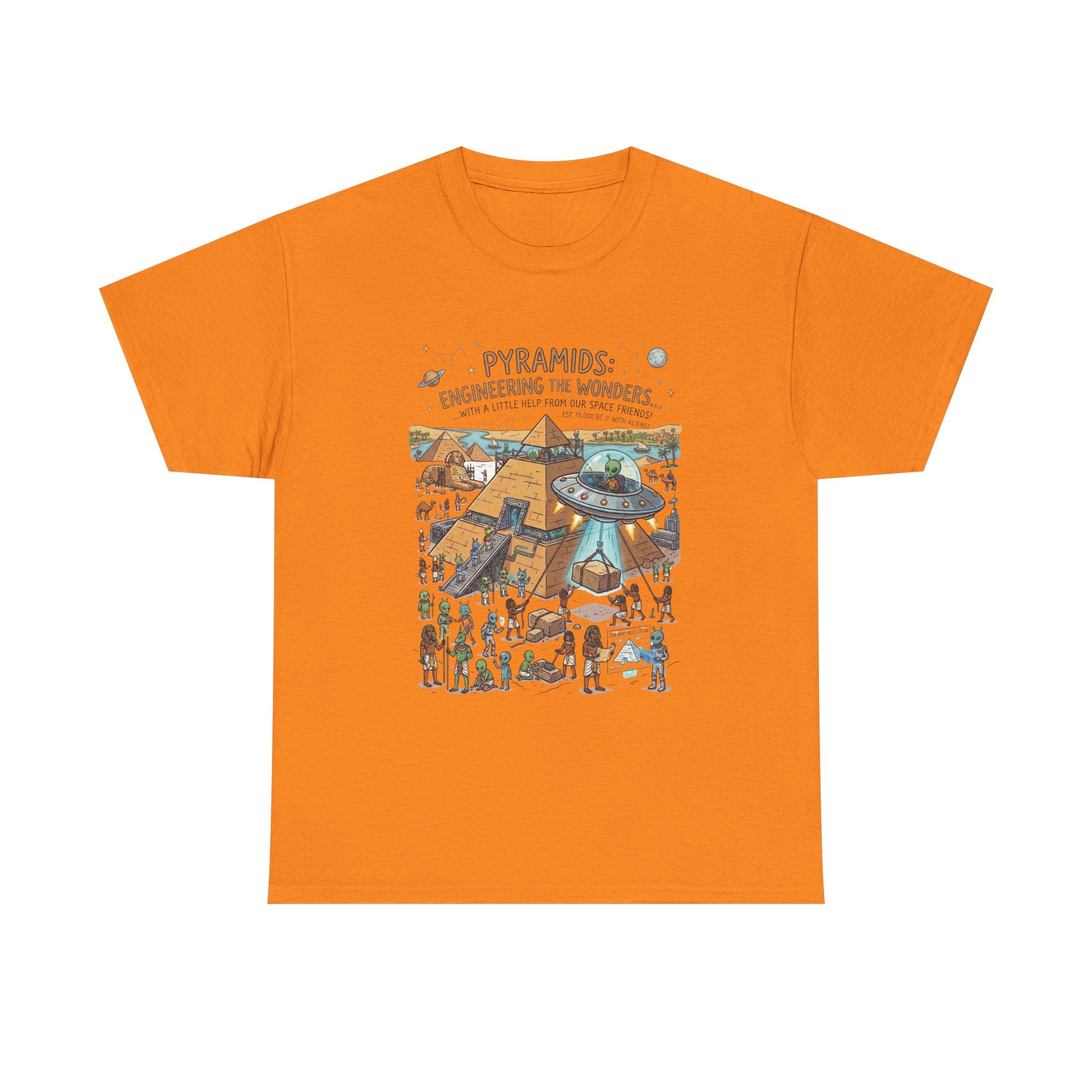 Pyramids: Engineering the Wonders Graphic Tee