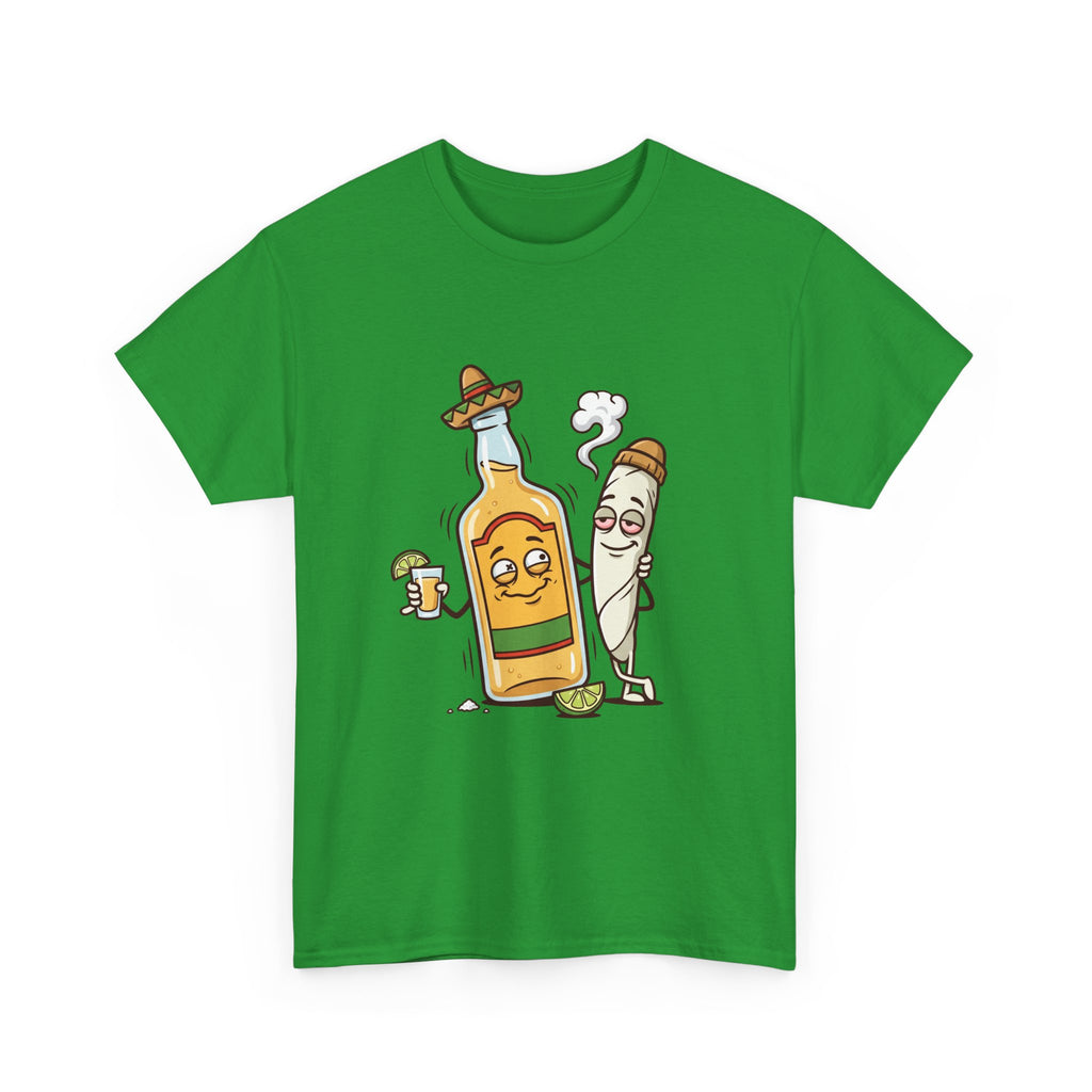 Tequila & Joint Funny Graphic Tee