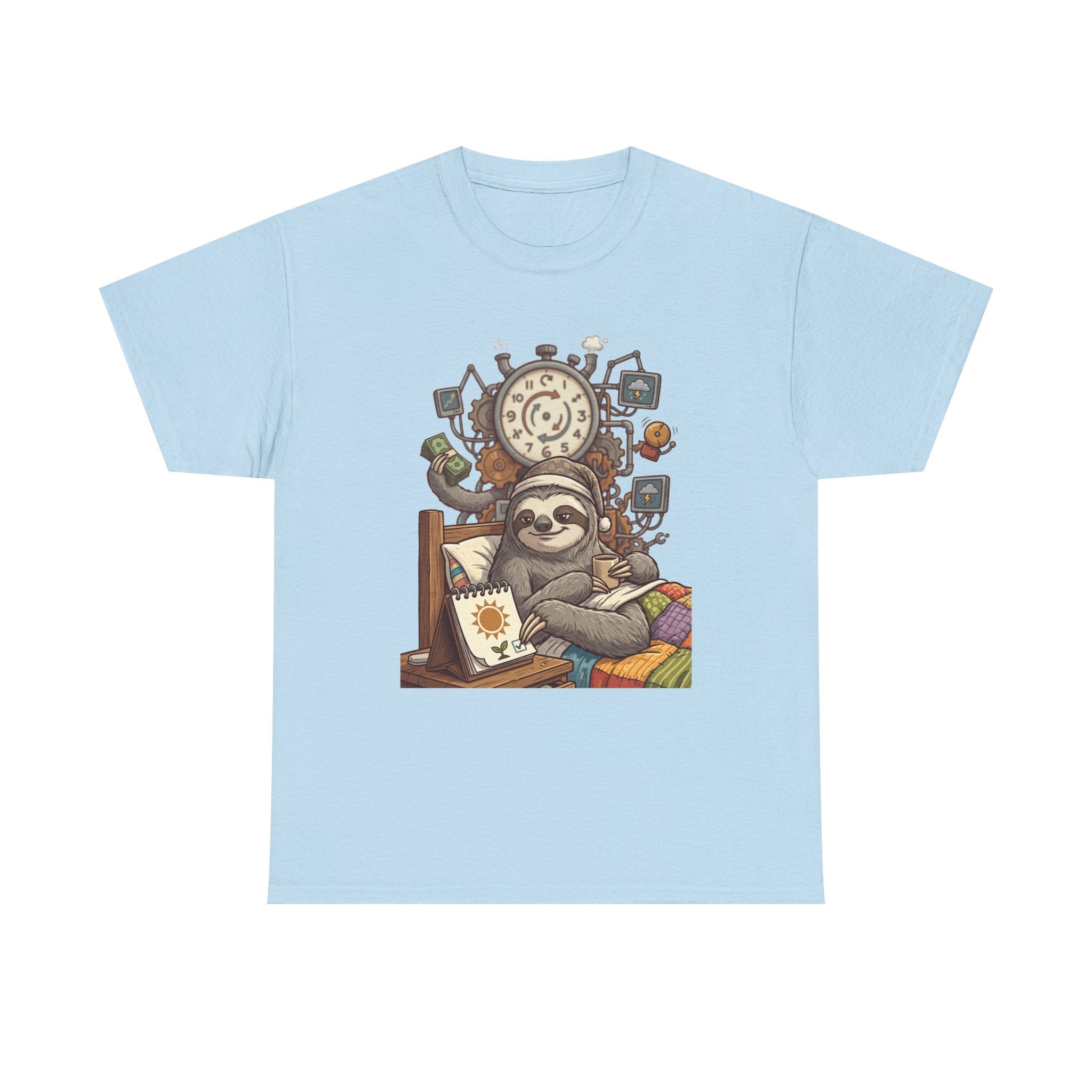 Sloth Cozy Vibes T‑Shirt