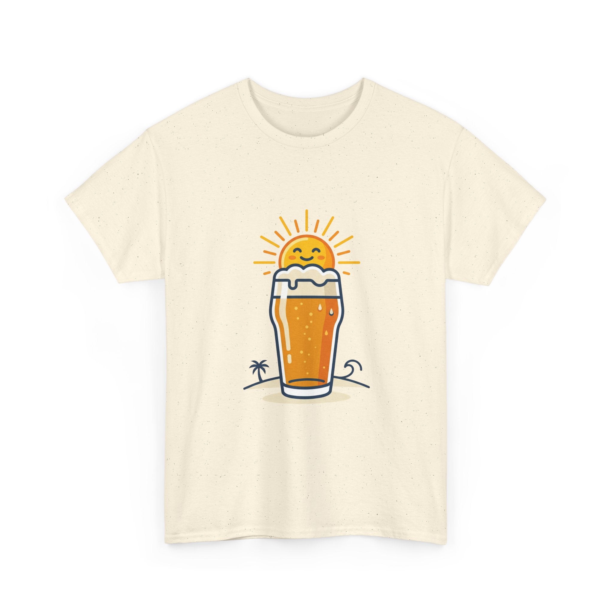 Beer Sun Tee — Sunny Beach Beer Graphic T-Shirt