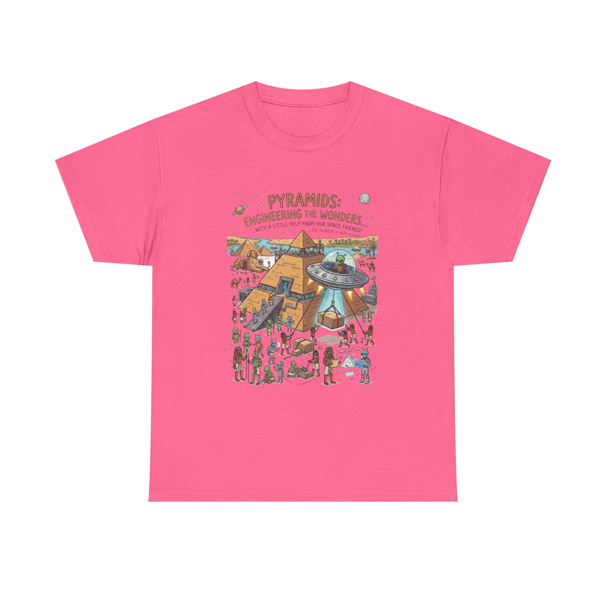 Pyramids: Engineering the Wonders Graphic Tee