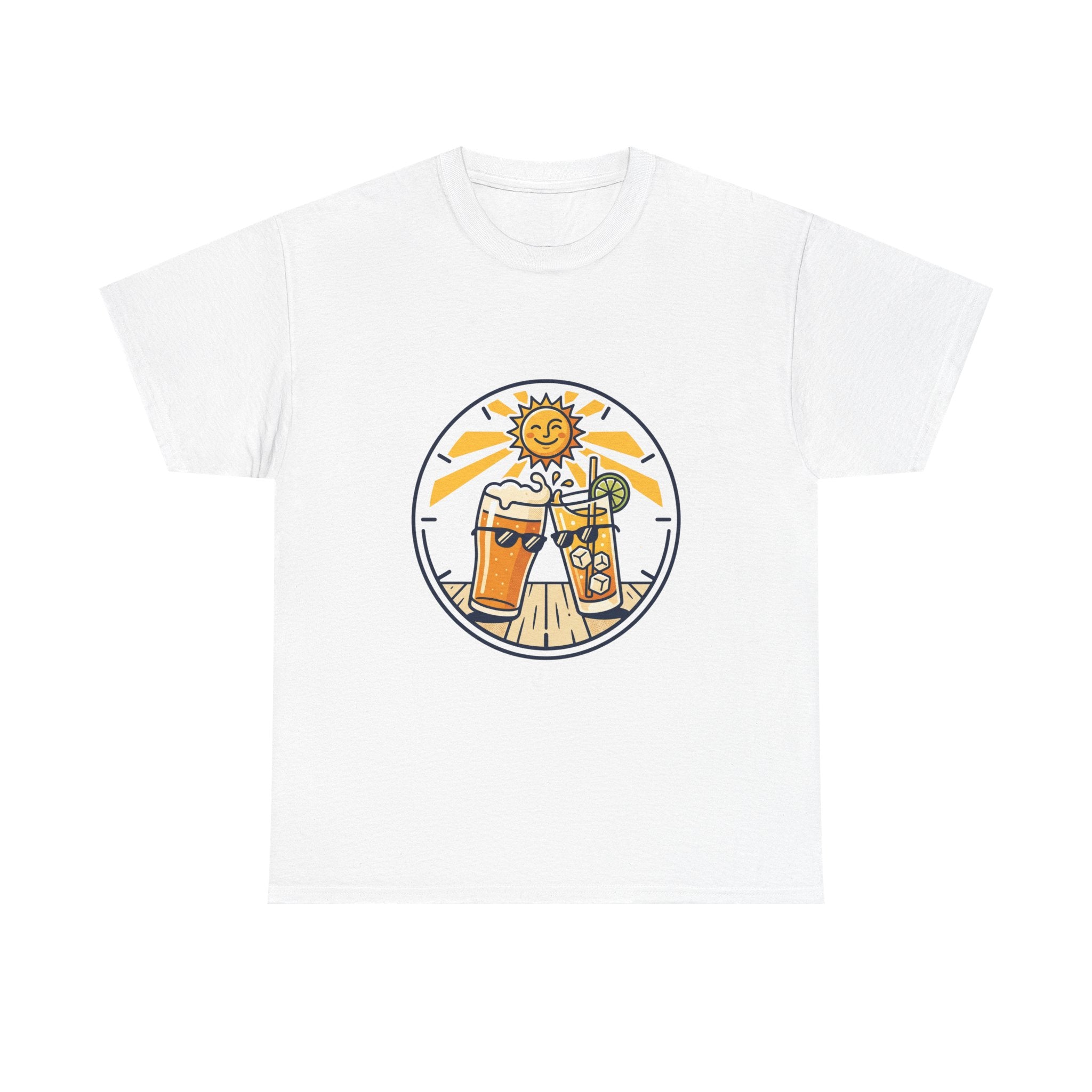 Day Drinking T-Shirt — Sunny Beach Drinks Graphic Tee