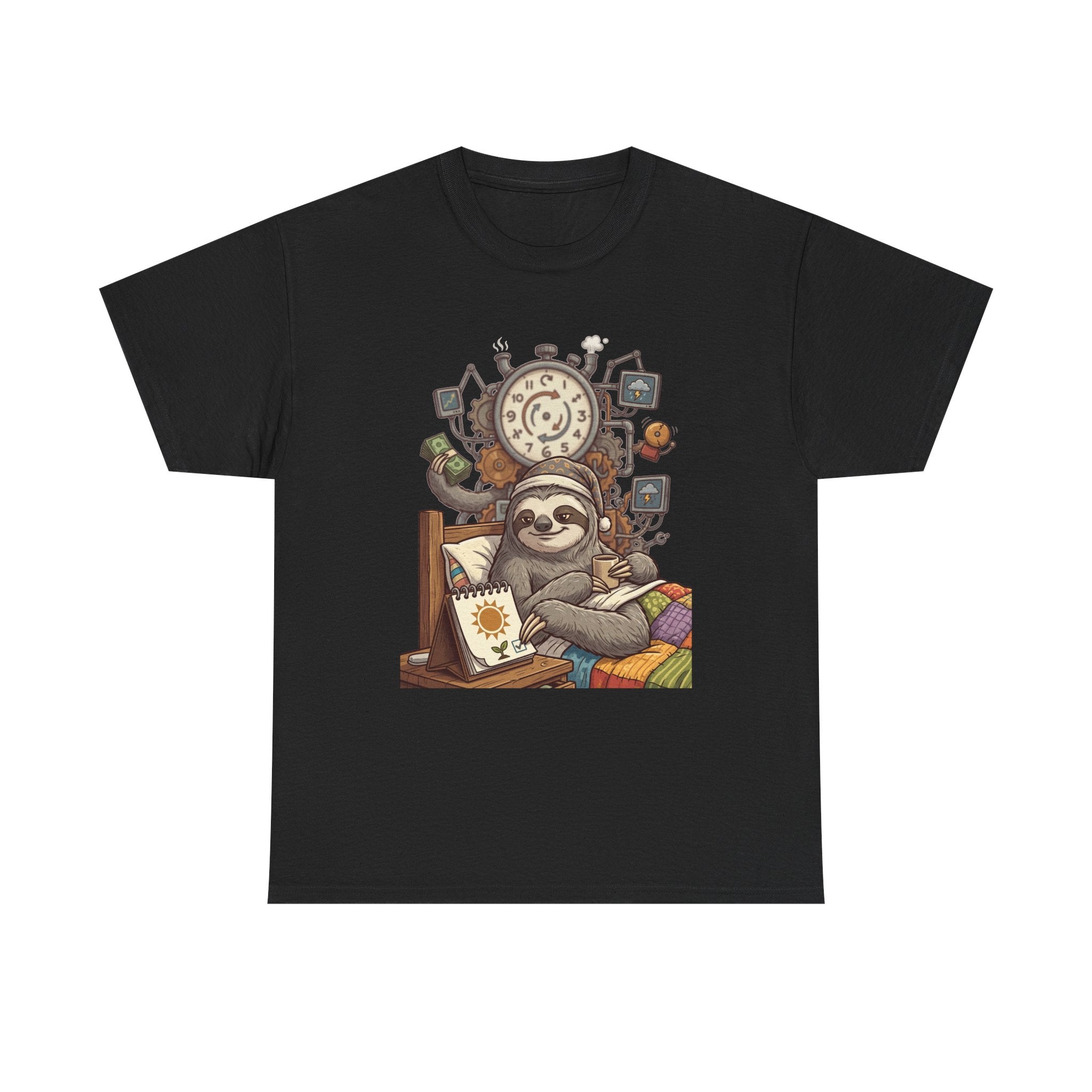 Sloth Cozy Vibes T‑Shirt