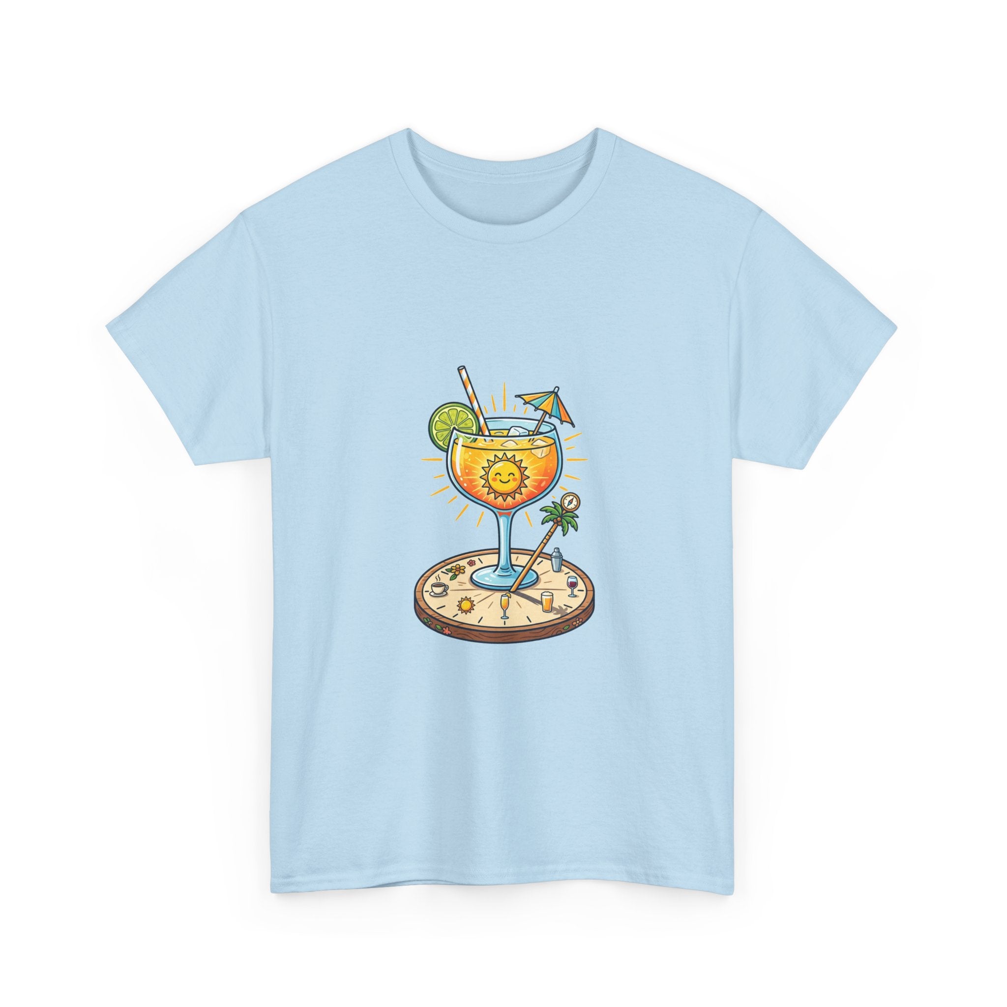 T-Shirt — Tropical Cocktail Beach Graphic Tee