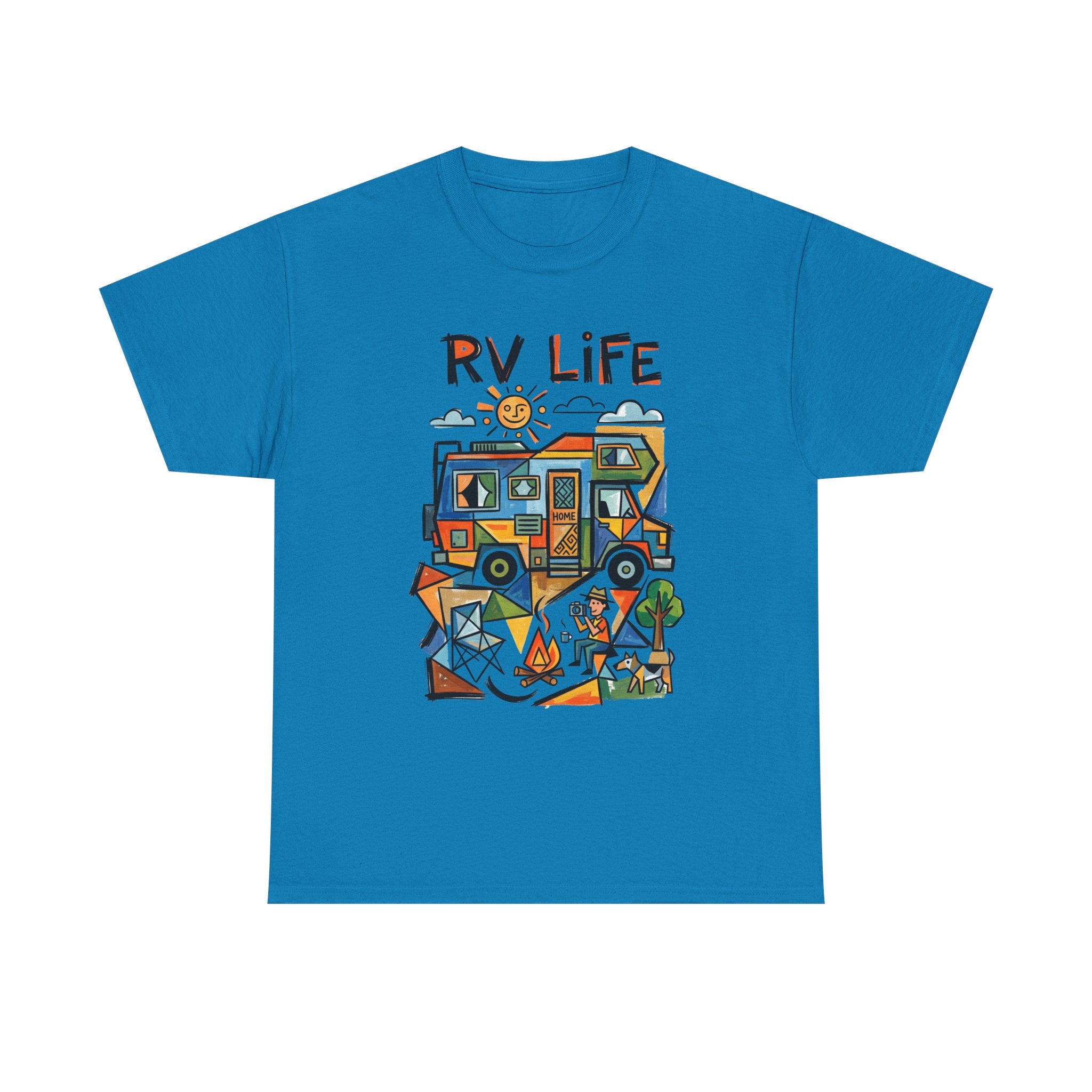 RV Life T-Shirt — Retro Camper Roadtrip Tee for RV Travelers & Campers