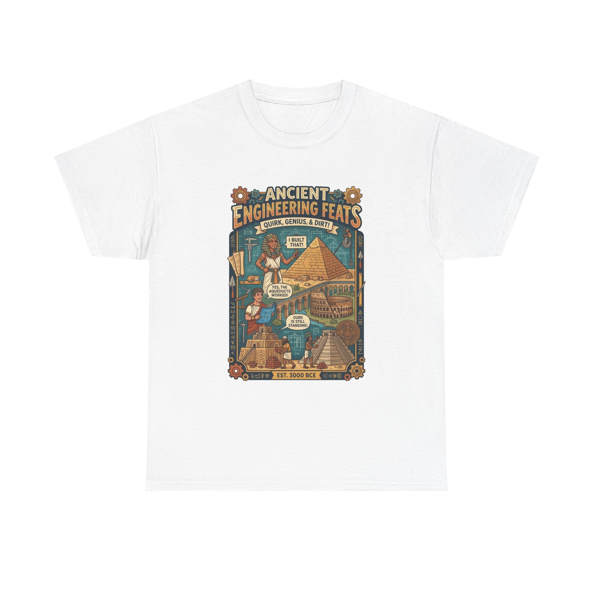 Ancient Engineering Feats Tee Pyramid