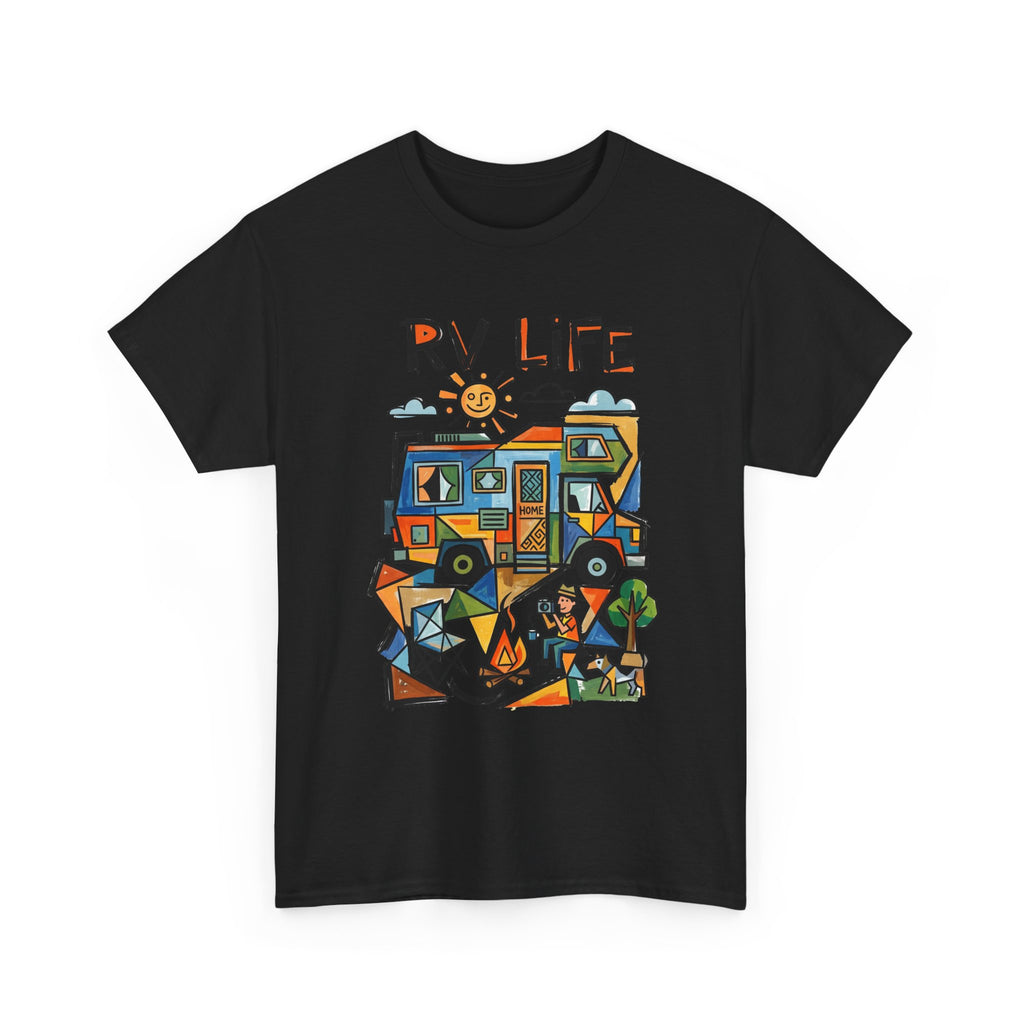 RV Life T-Shirt — Retro Camper Roadtrip Tee for RV Travelers & Campers