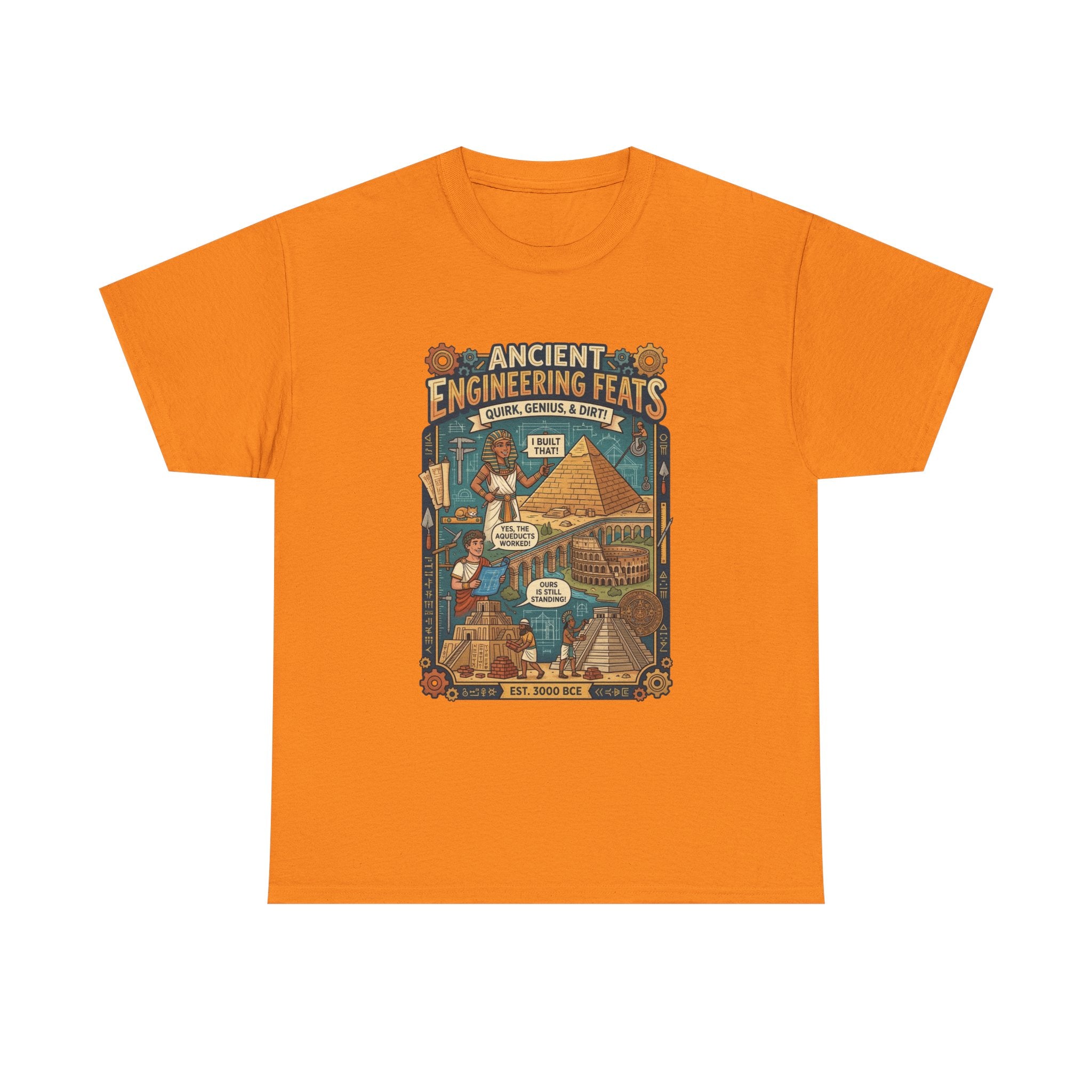 Ancient Engineering Feats Tee Pyramid