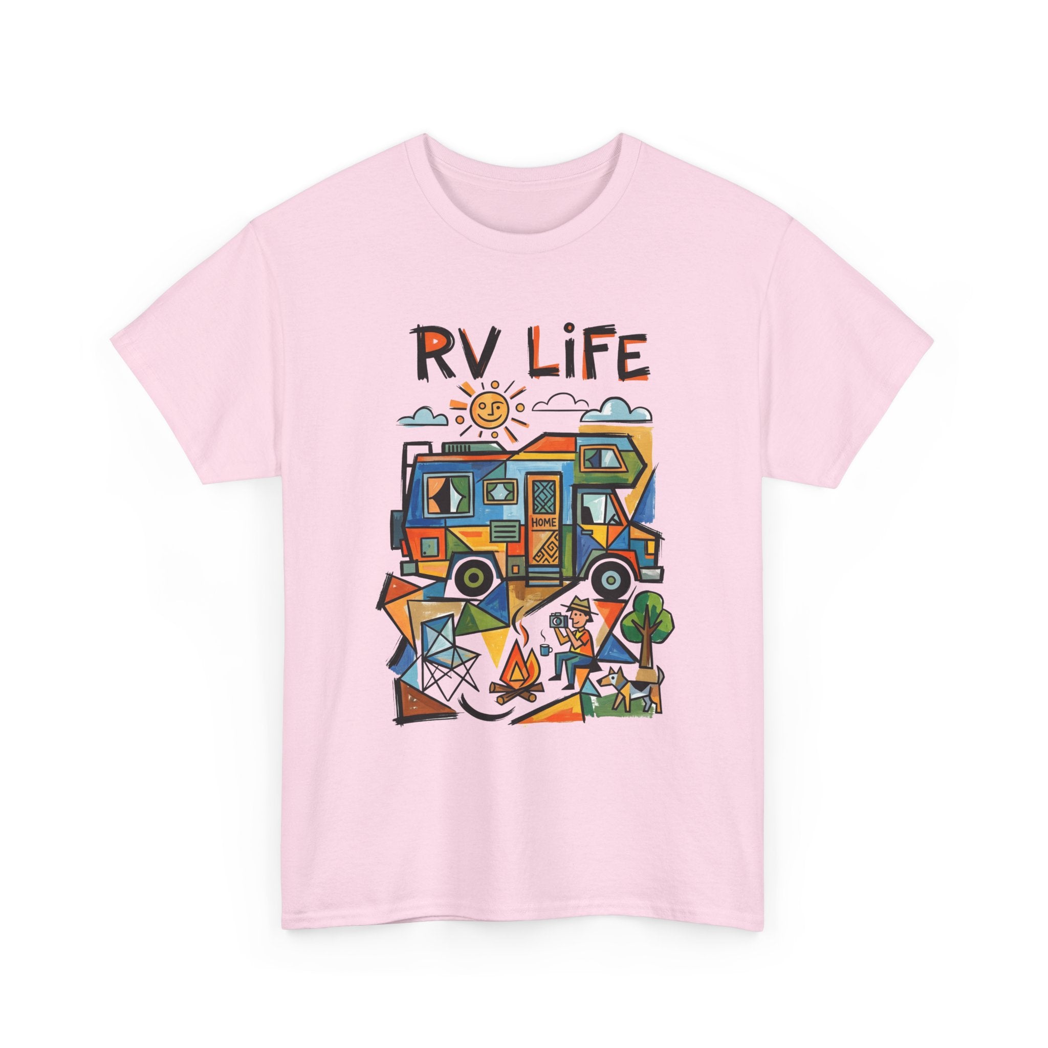 RV Life T-Shirt — Retro Camper Roadtrip Tee for RV Travelers & Campers