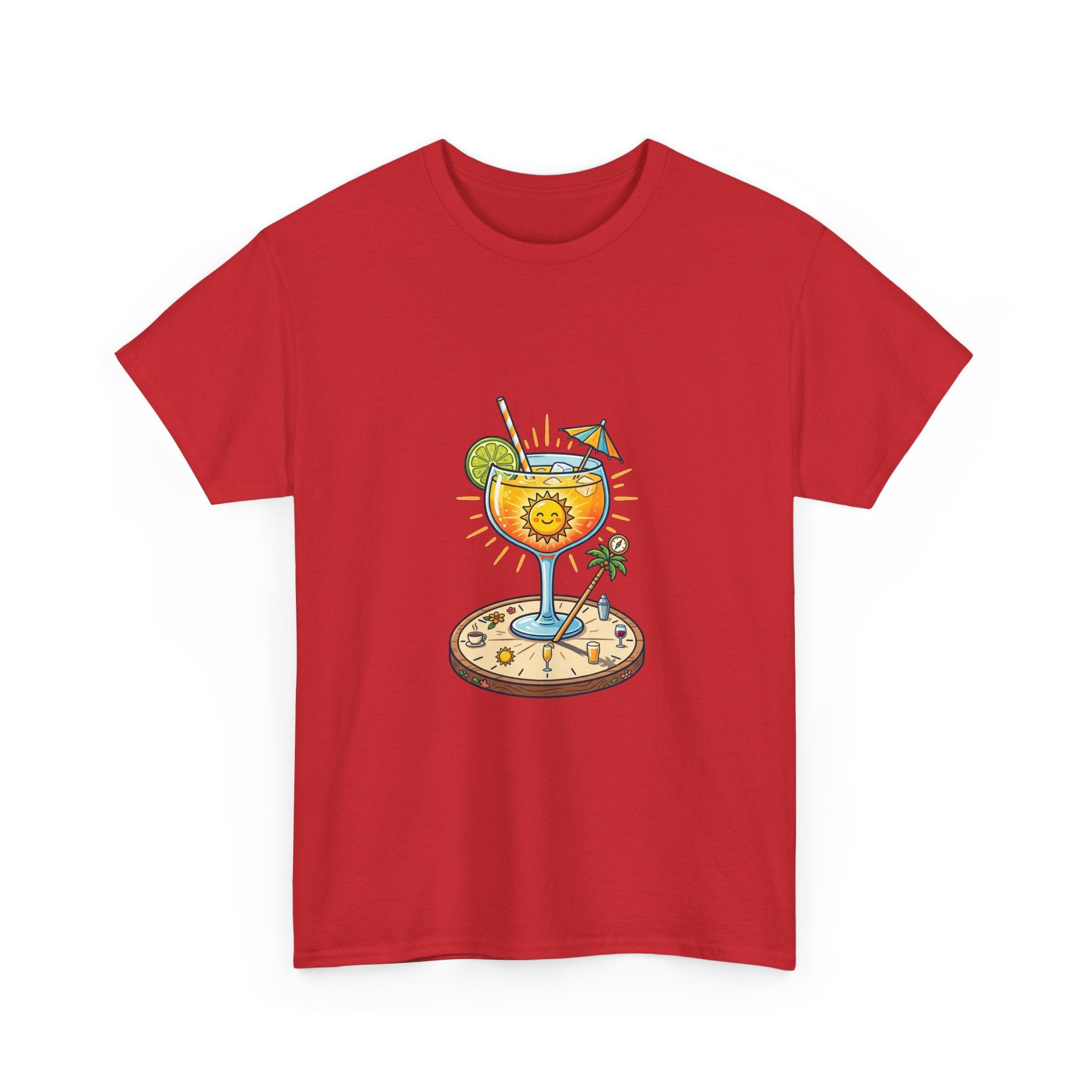 T-Shirt — Tropical Cocktail Beach Graphic Tee