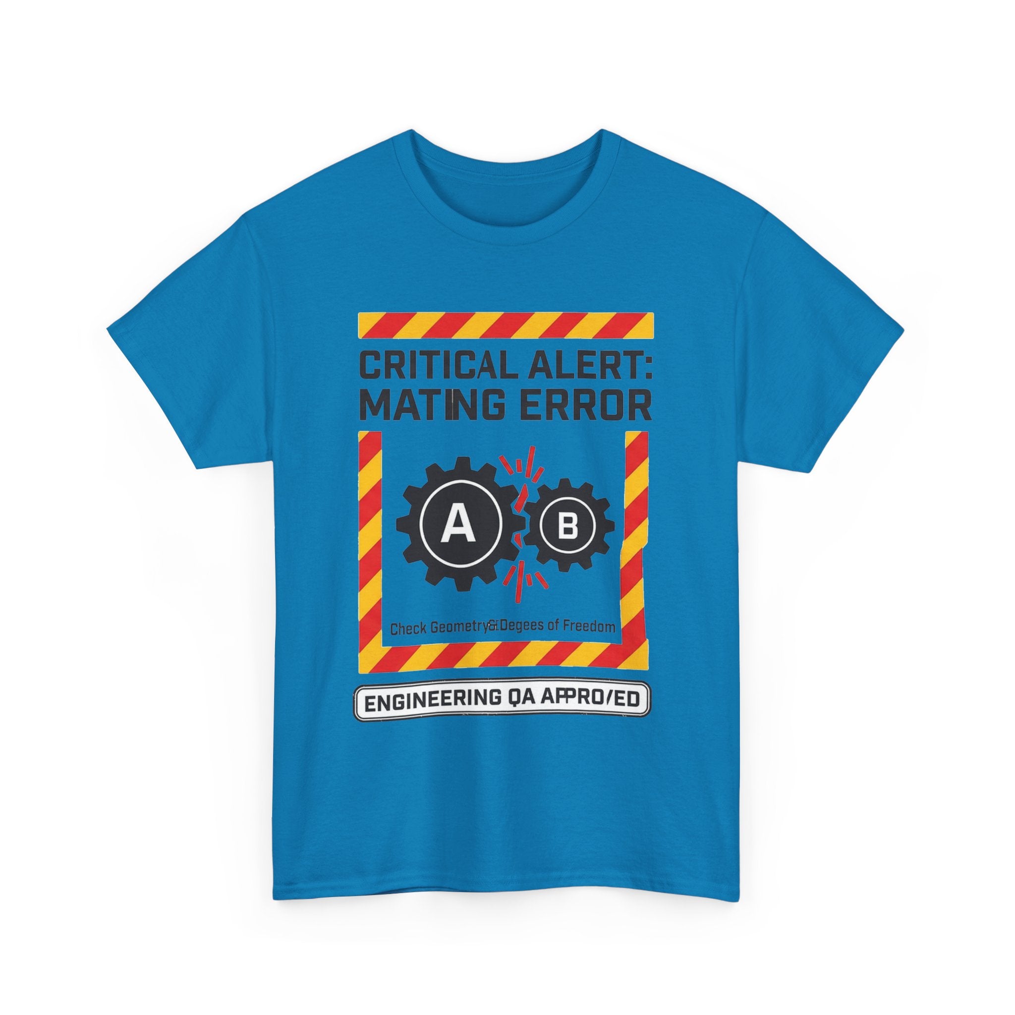 Mating Error T‑Shirt — Funny Engineering QA Alert Tee