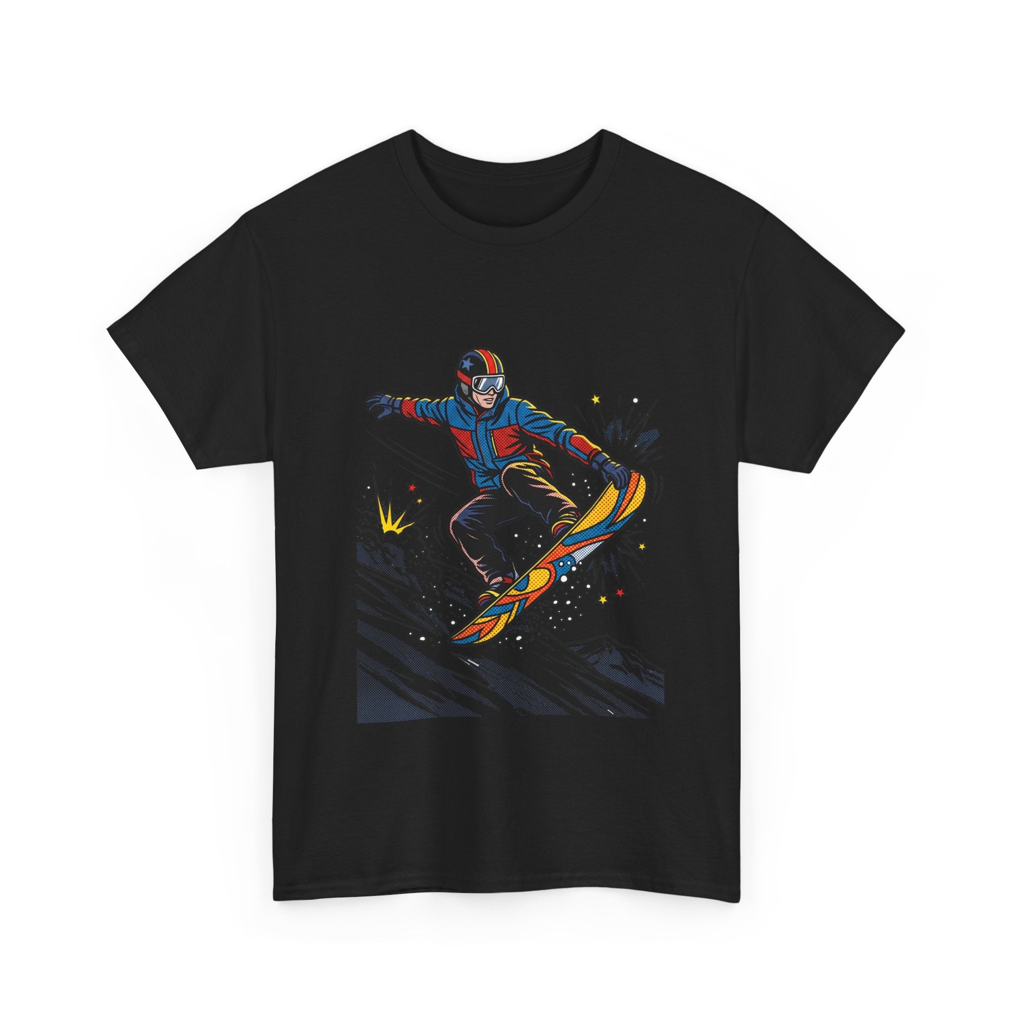 Snowboarder Graphic Tee - Winter Sports Snowboarding Shirt