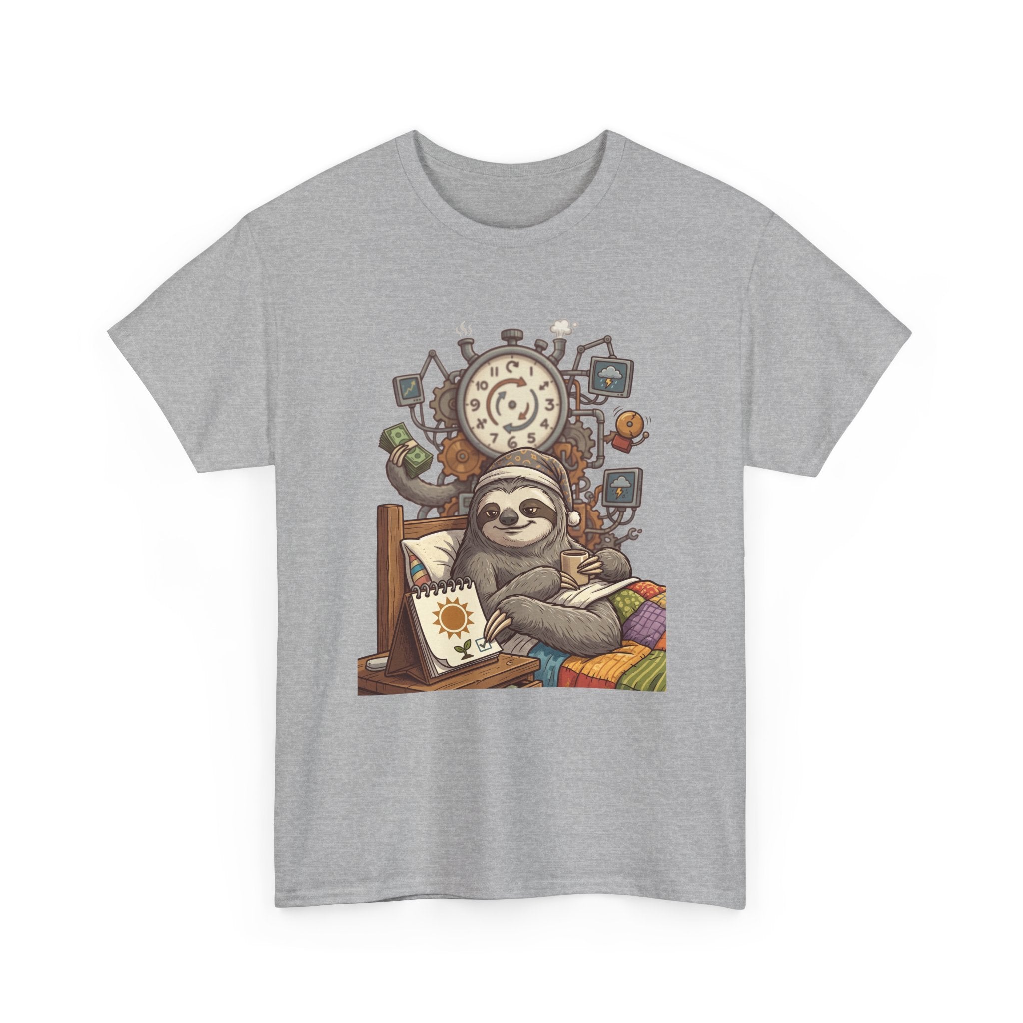 Sloth Cozy Vibes T‑Shirt