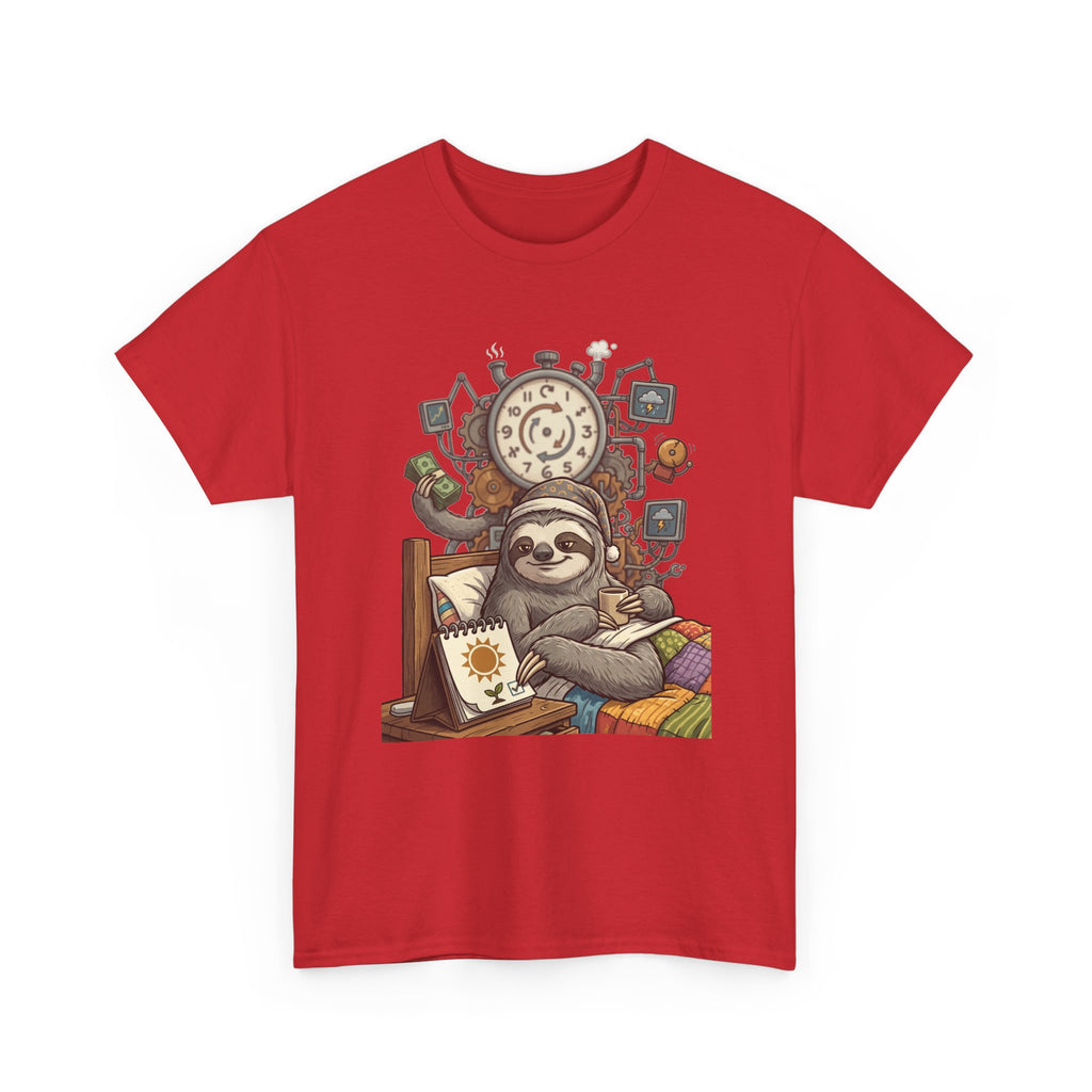 Sloth Cozy Vibes T‑Shirt