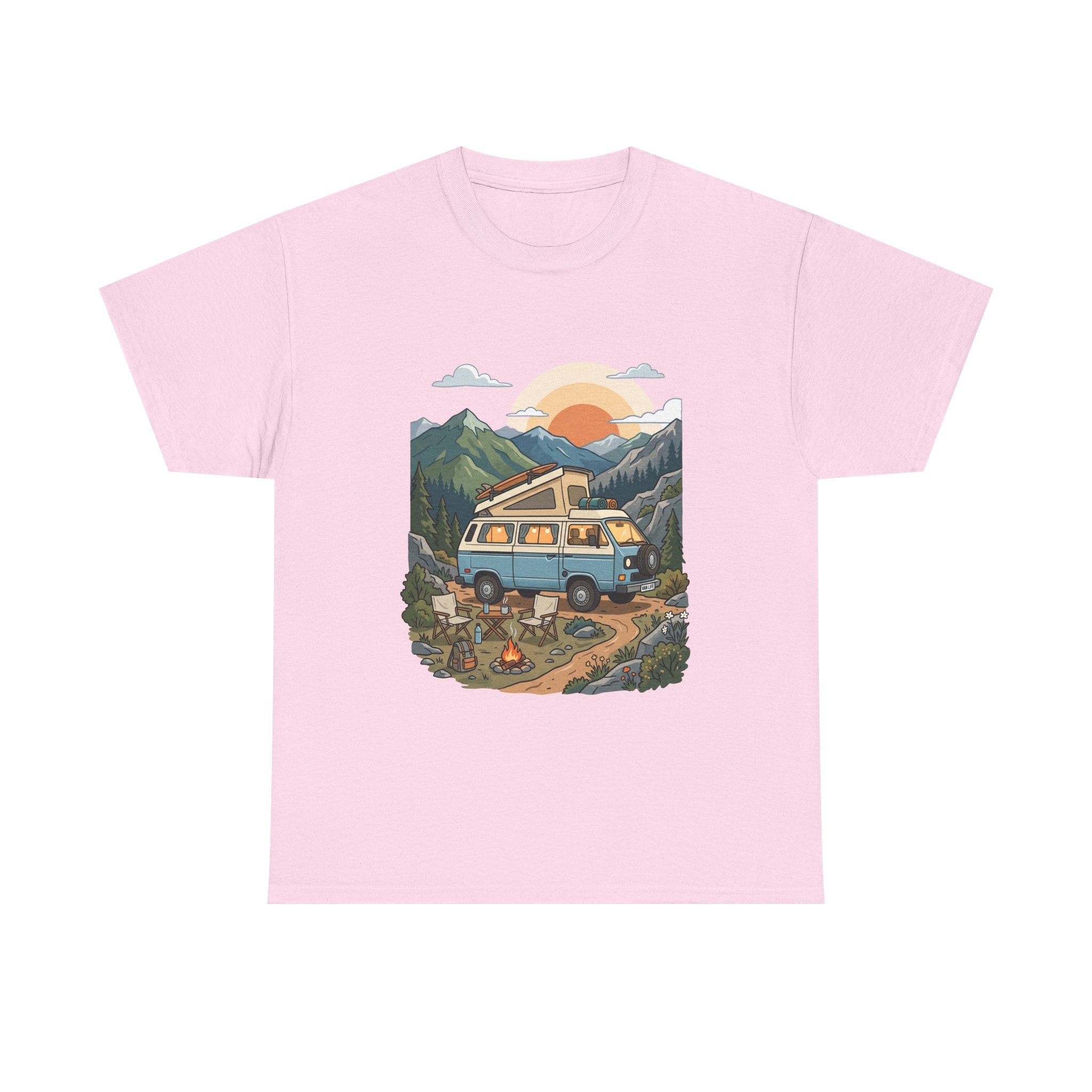 Adventure Van Tee – Retro Camper Roadtrip T-Shirt