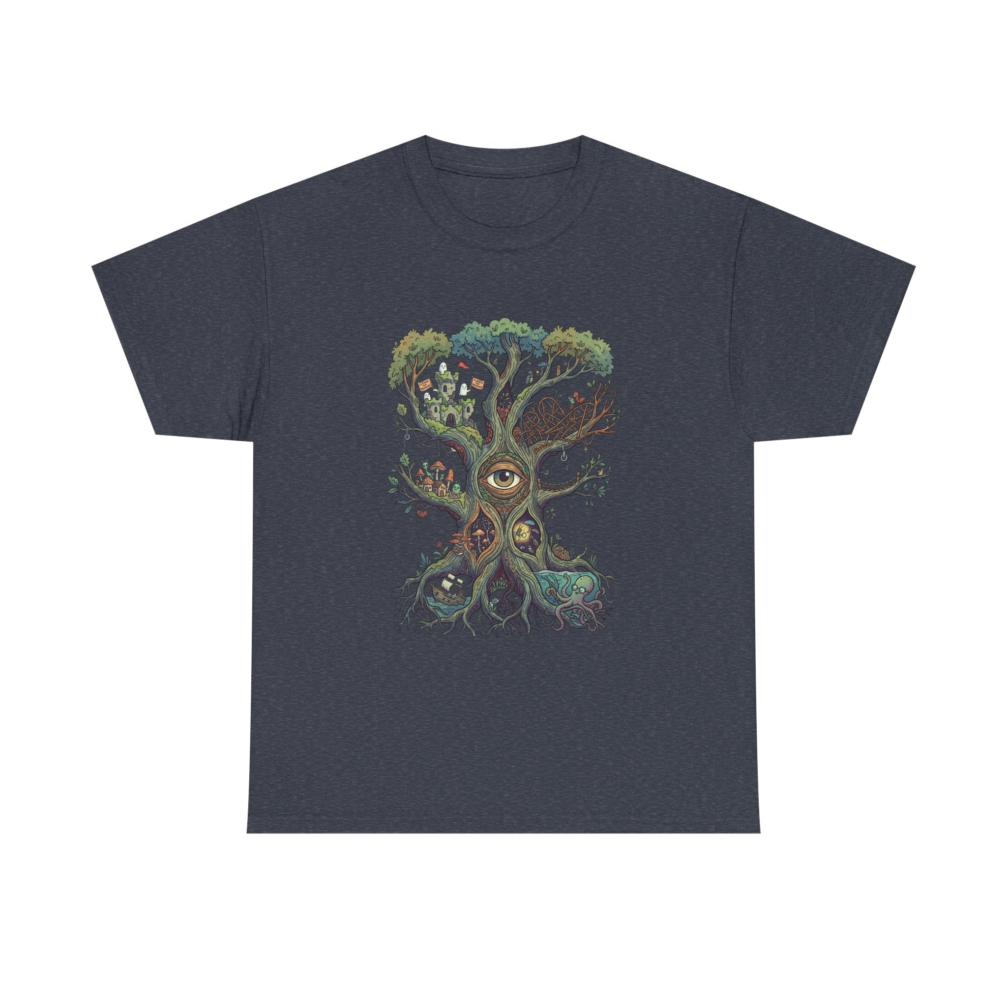 Tree of Life T-Shirt — Mystical Woodland Nature Graphic Tee