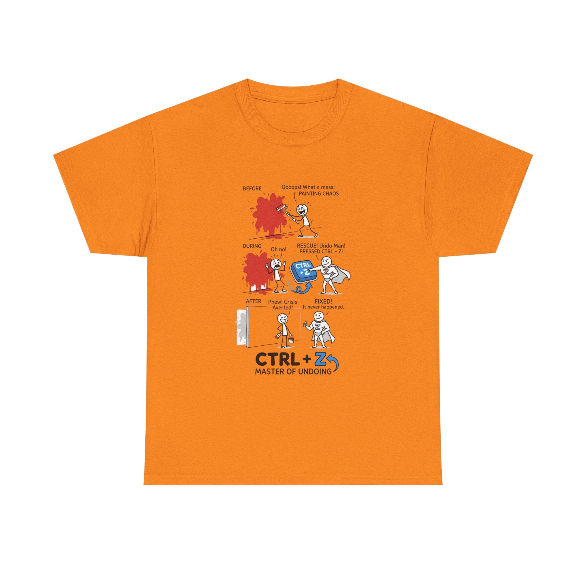CTRL + Z Master of Undoing T-Shirt
