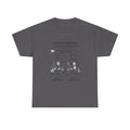 Quantum Mechanics Cartoon T‑Shirt — Funny Science Diagram Tee