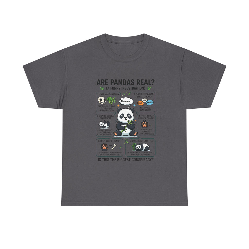 Are Pandas Real? Funny Panda Infographic T-Shirt