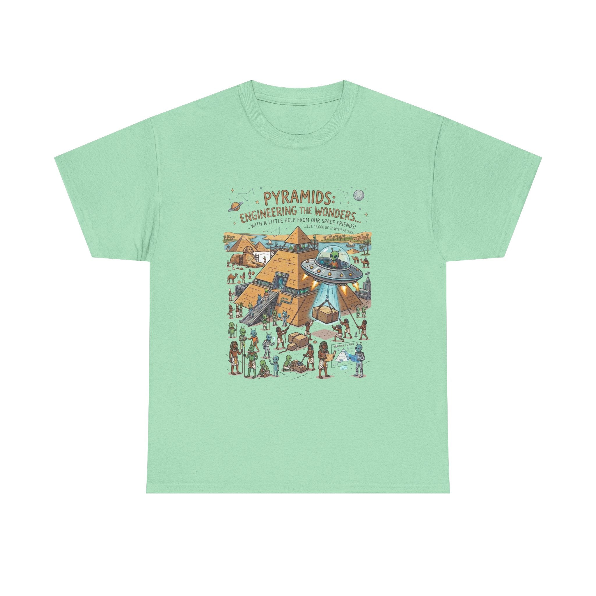 Pyramids: Engineering the Wonders Graphic Tee