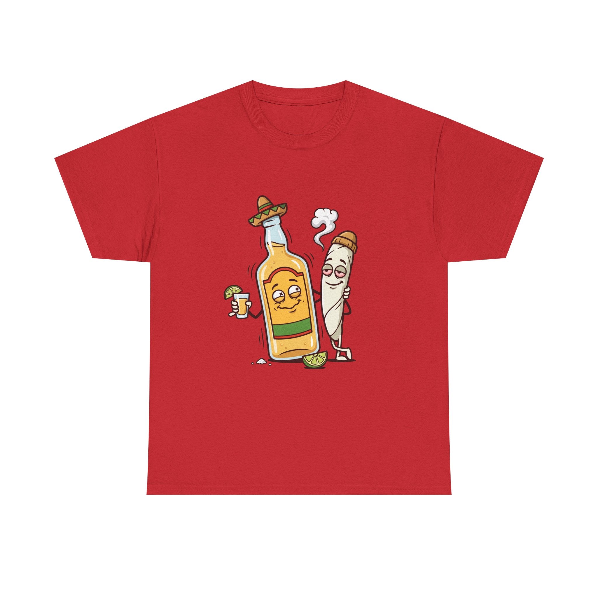 Tequila & Joint Funny Graphic Tee