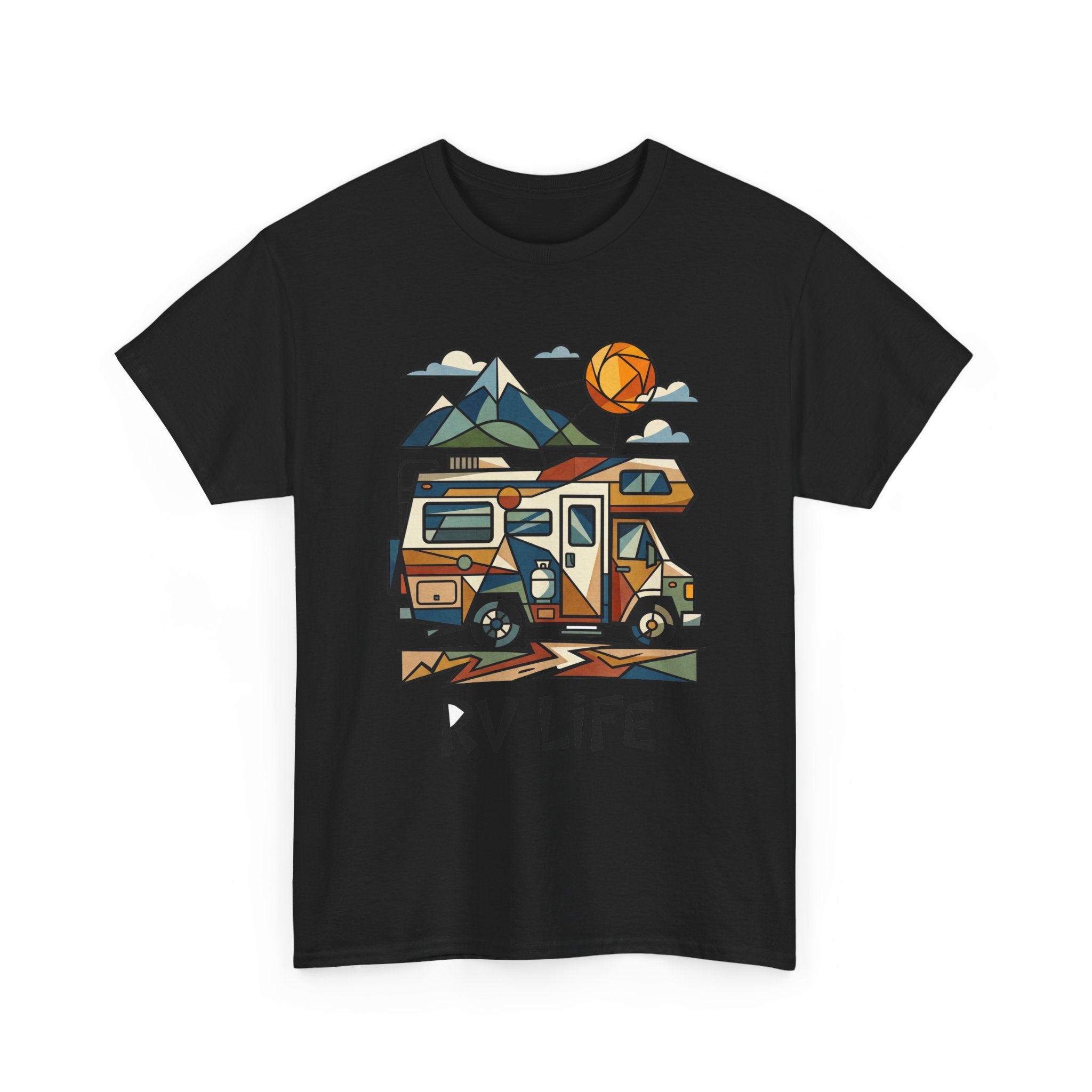 RV Life T‑Shirt — Vintage Camper Graphic Tee for RVers & Road Trip Lovers