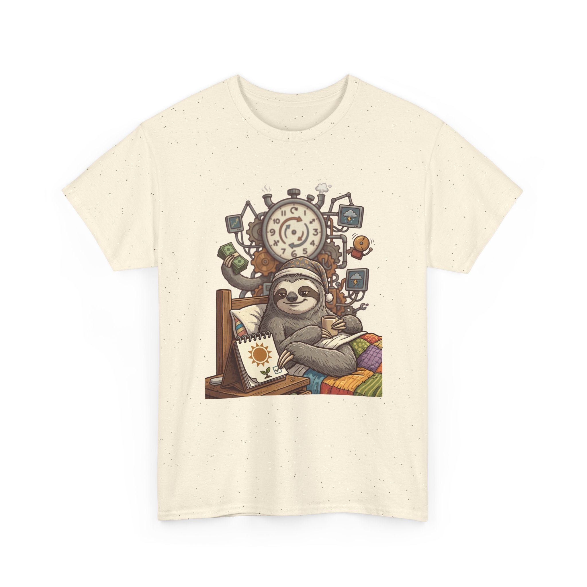Sloth Cozy Vibes T‑Shirt