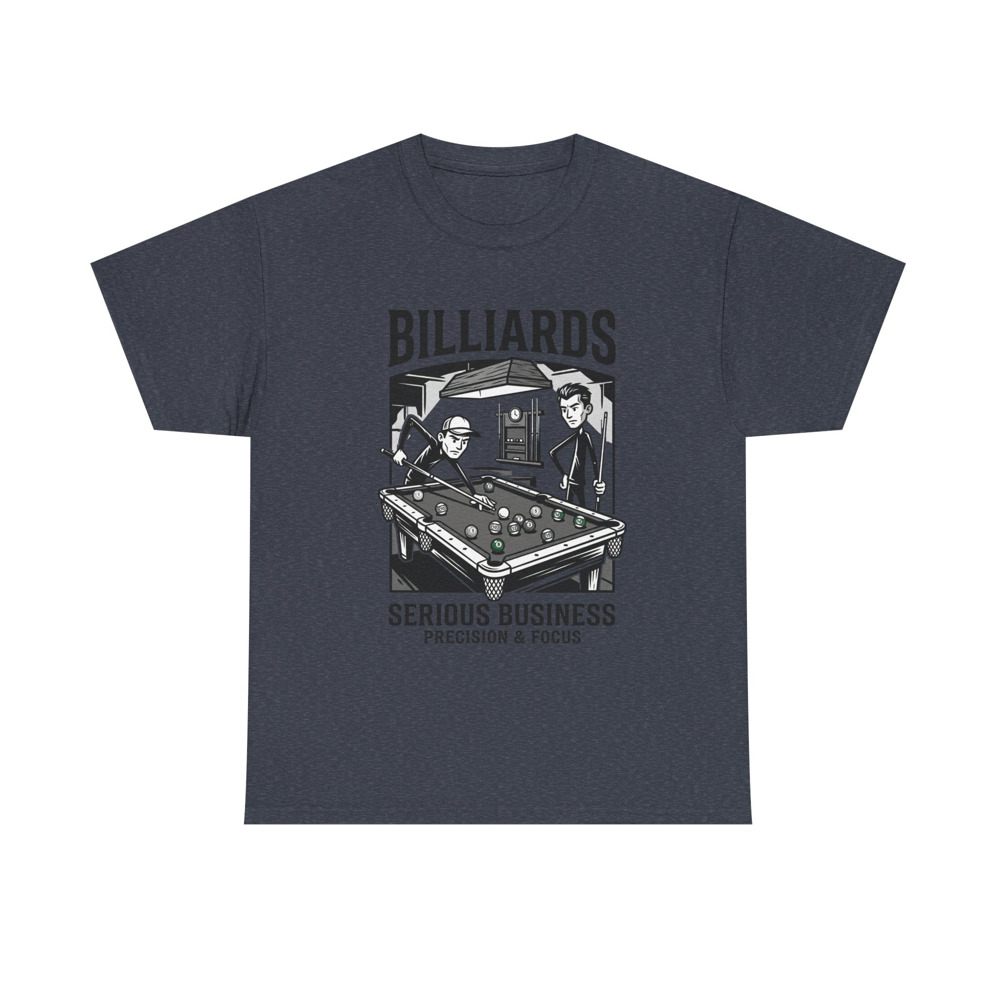 Billiards Tee – "Serious Business" Pool Player T-Shirt