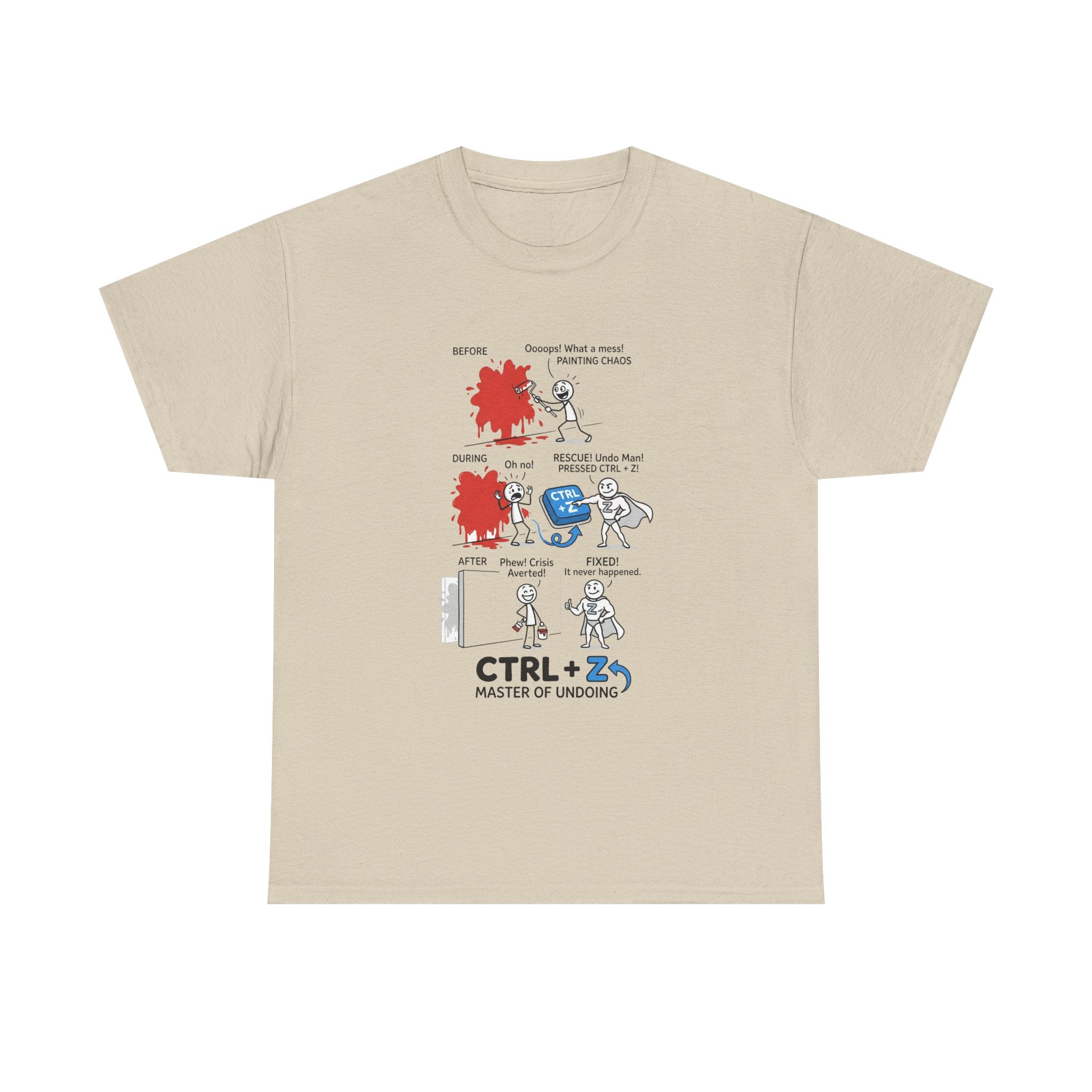 CTRL + Z Master of Undoing T-Shirt