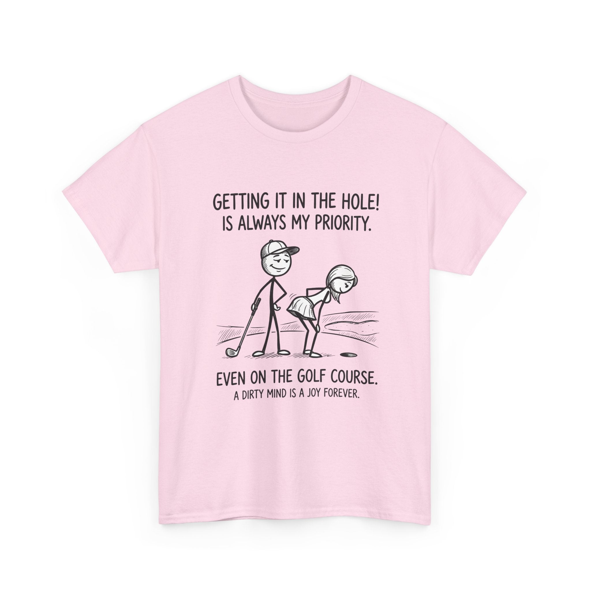 Golf T‑Shirt - "Getting It in the Hole!" Funny Golf Humor Tee