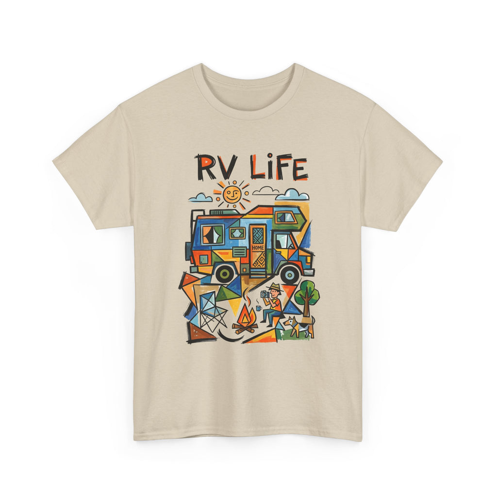 RV Life T-Shirt — Retro Camper Roadtrip Tee for RV Travelers & Campers