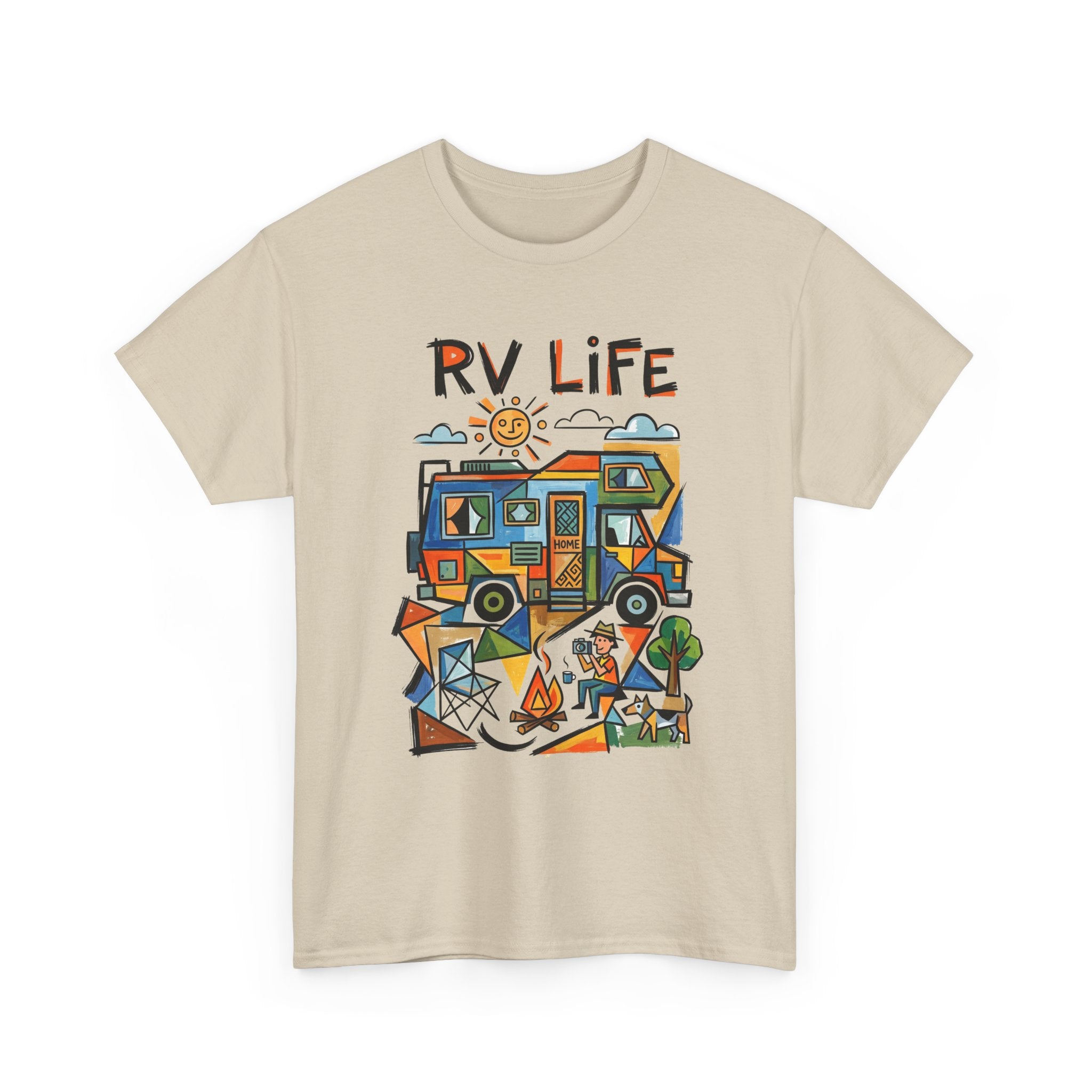 RV Life T-Shirt — Retro Camper Roadtrip Tee for RV Travelers & Campers