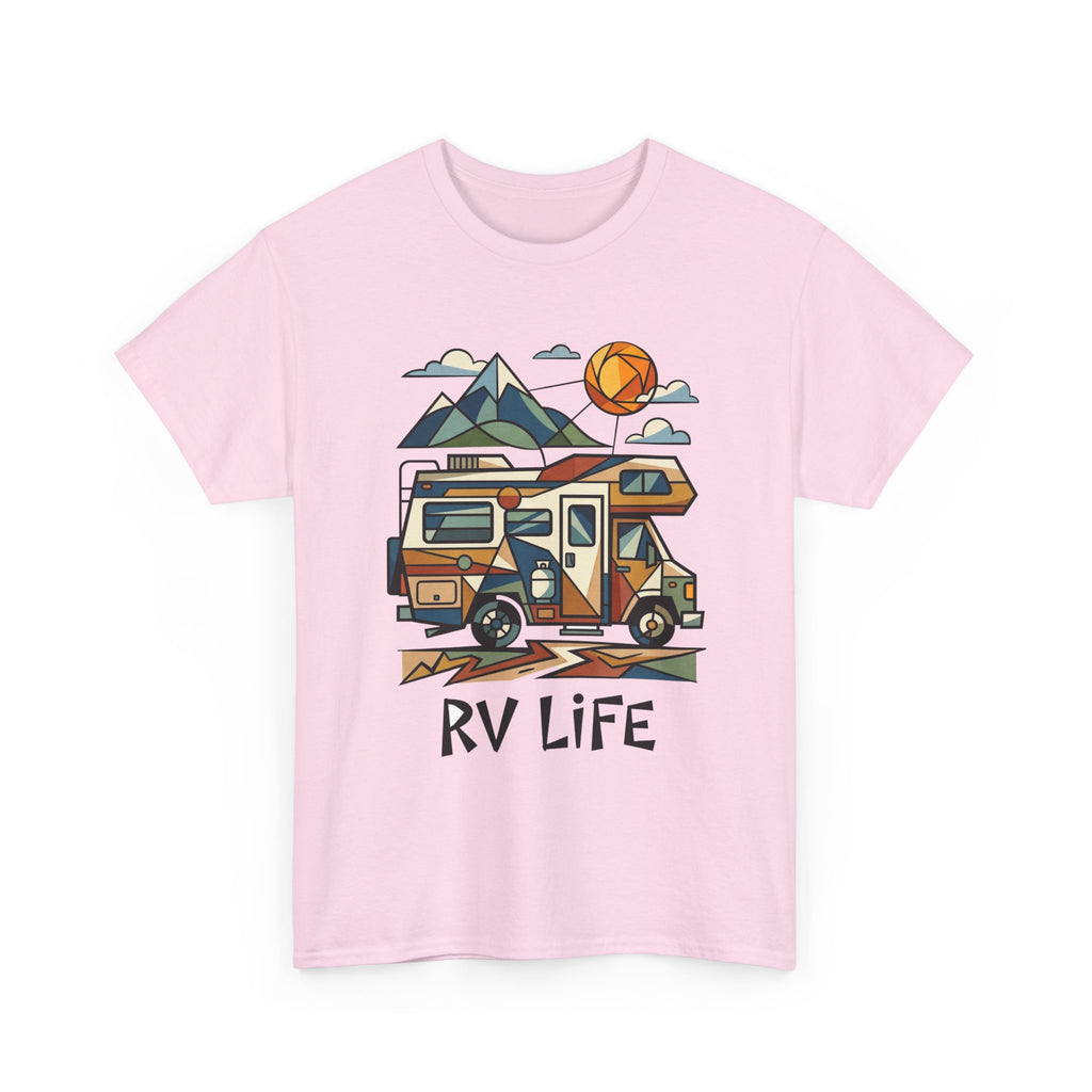 RV Life T‑Shirt — Vintage Camper Graphic Tee for RVers & Road Trip Lovers