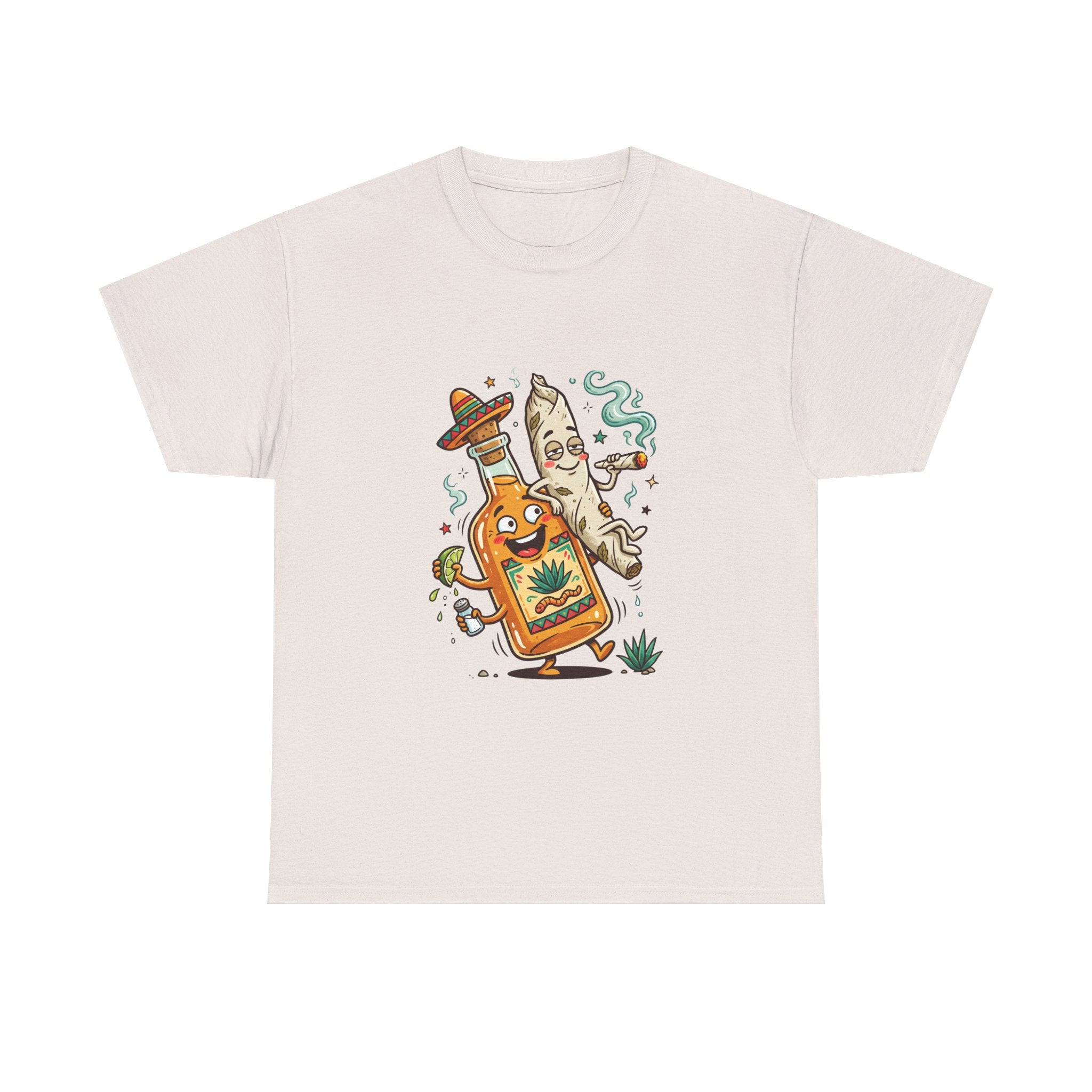 1 Tequila & Taco Dancing T‑Shirt — Funny Mexican Food Party Tee