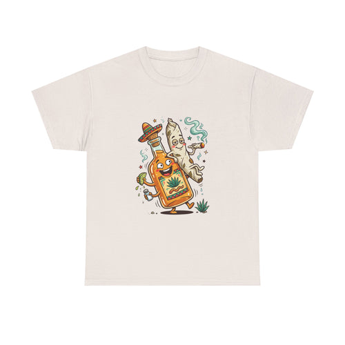 1 Tequila & Taco Dancing T‑Shirt — Funny Mexican Food Party Tee