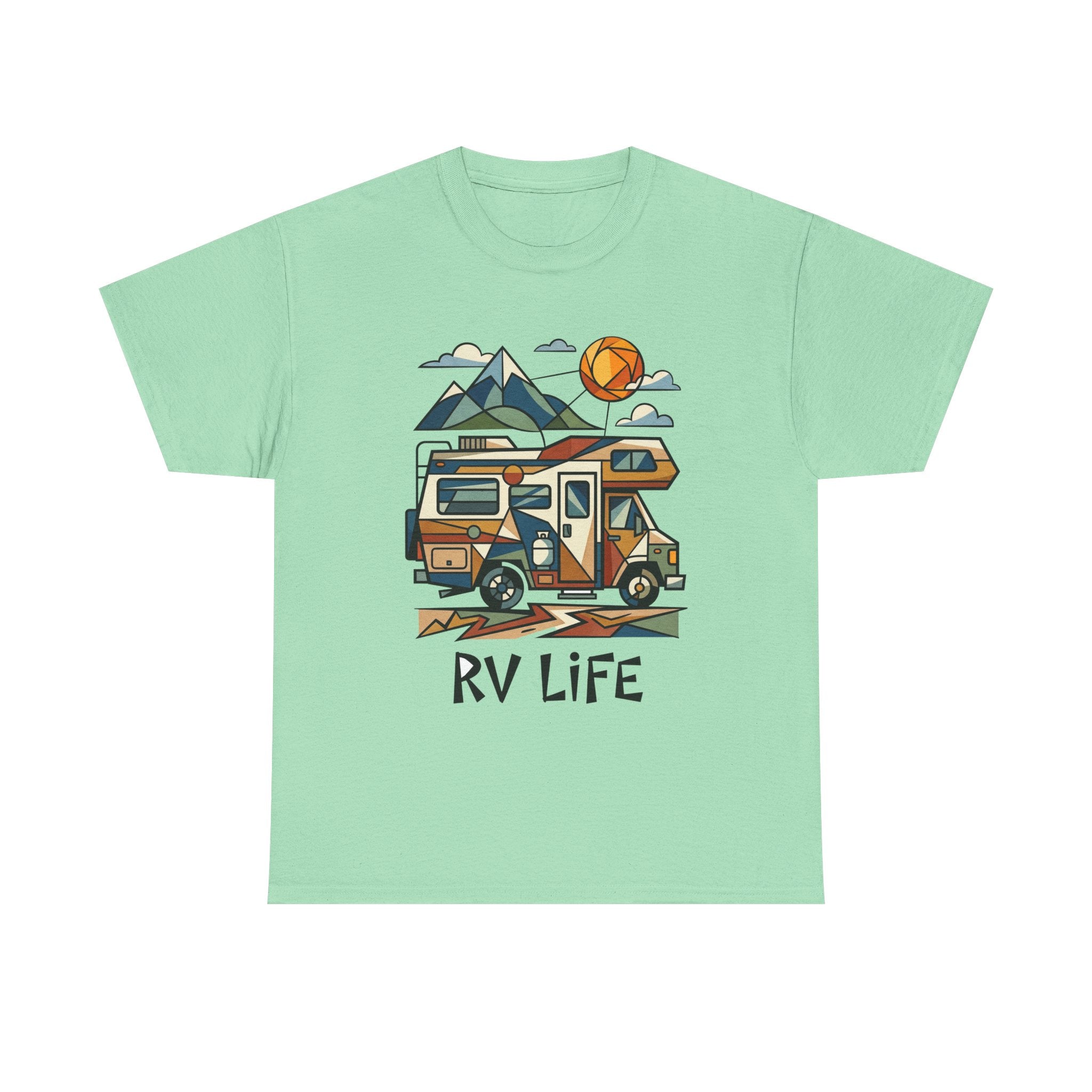 RV Life T‑Shirt — Vintage Camper Graphic Tee for RVers & Road Trip Lovers