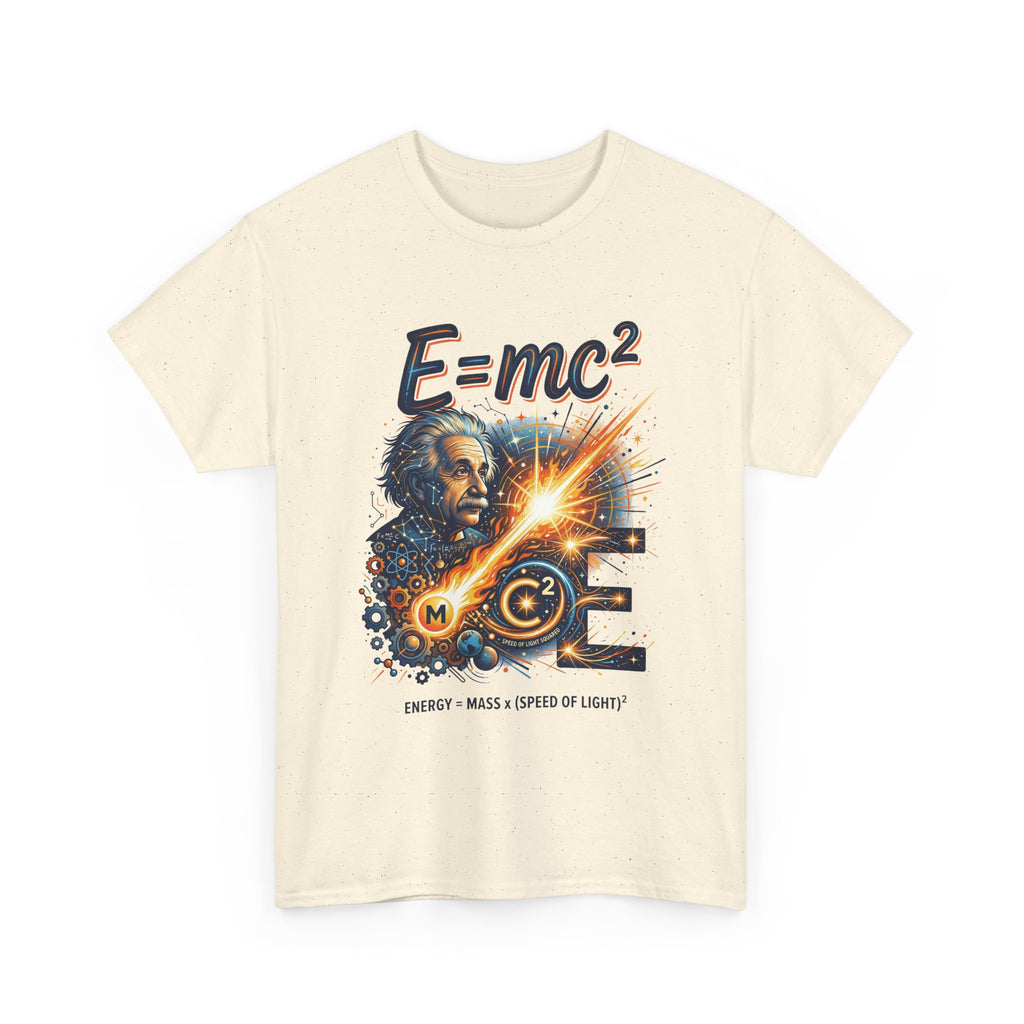 E=mc Einstein Physics T-Shirt — Science Lover Tee