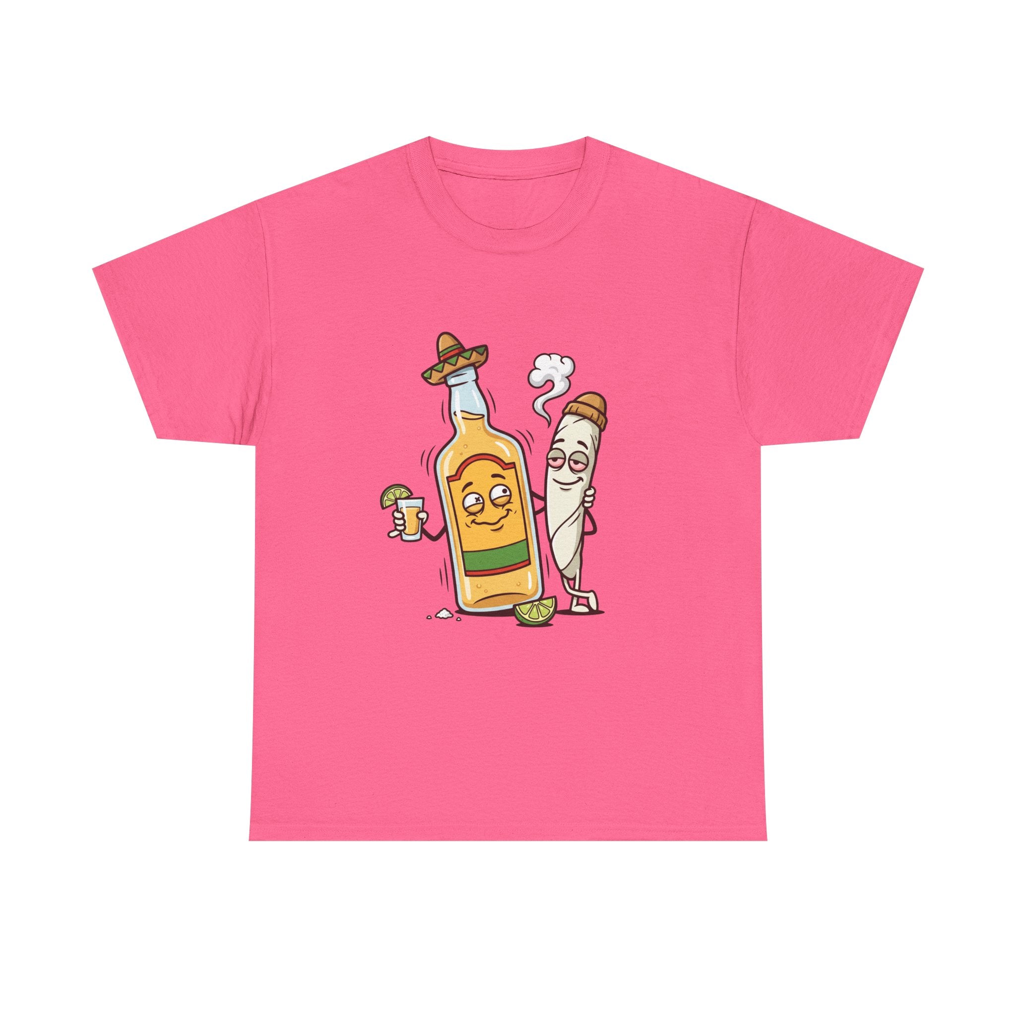 Tequila & Joint Funny Graphic Tee