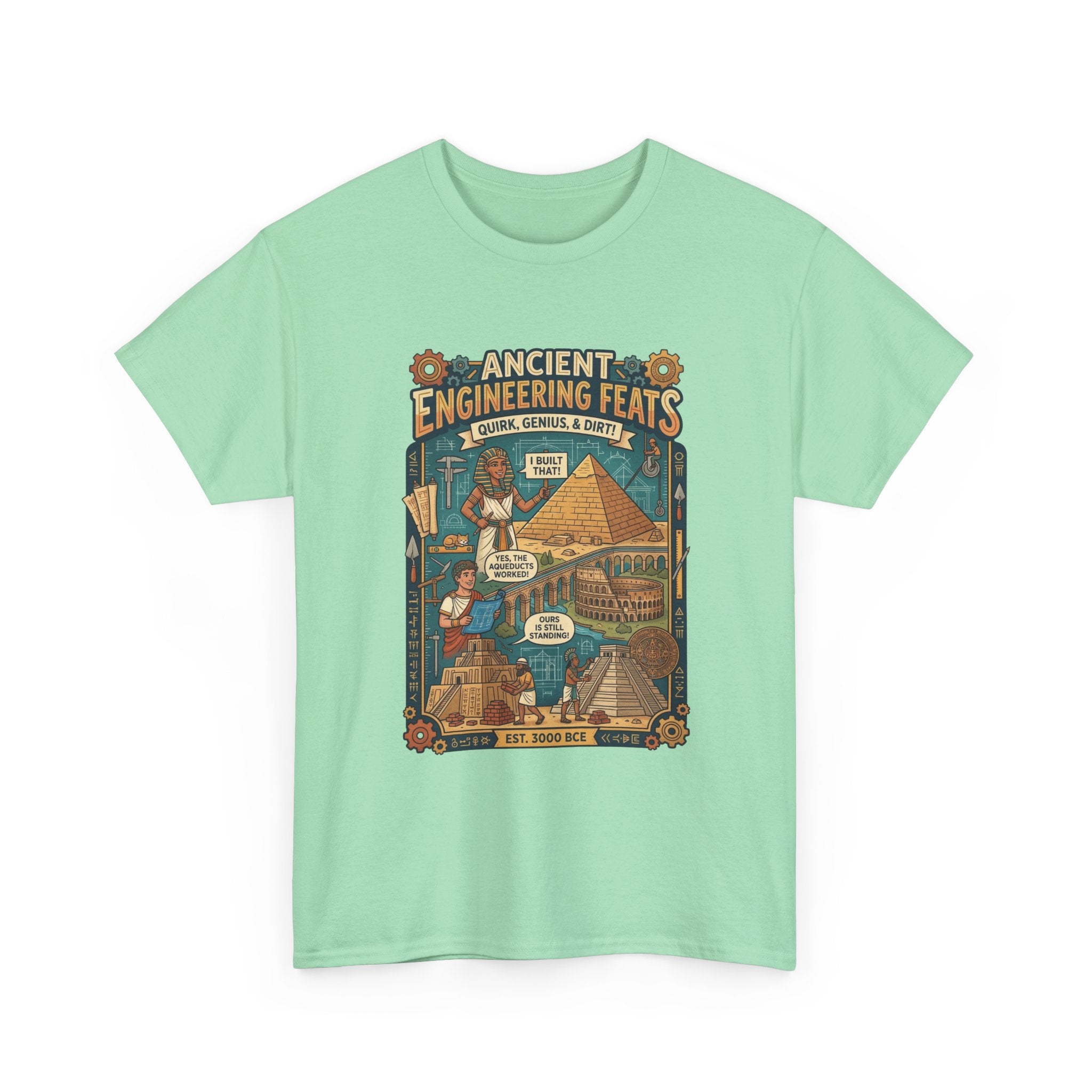 Ancient Engineering Feats Tee Pyramid