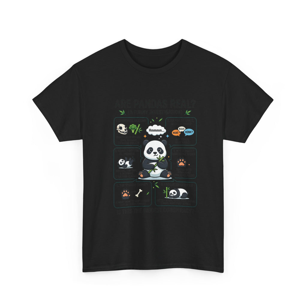 Are Pandas Real? Funny Panda Infographic T-Shirt
