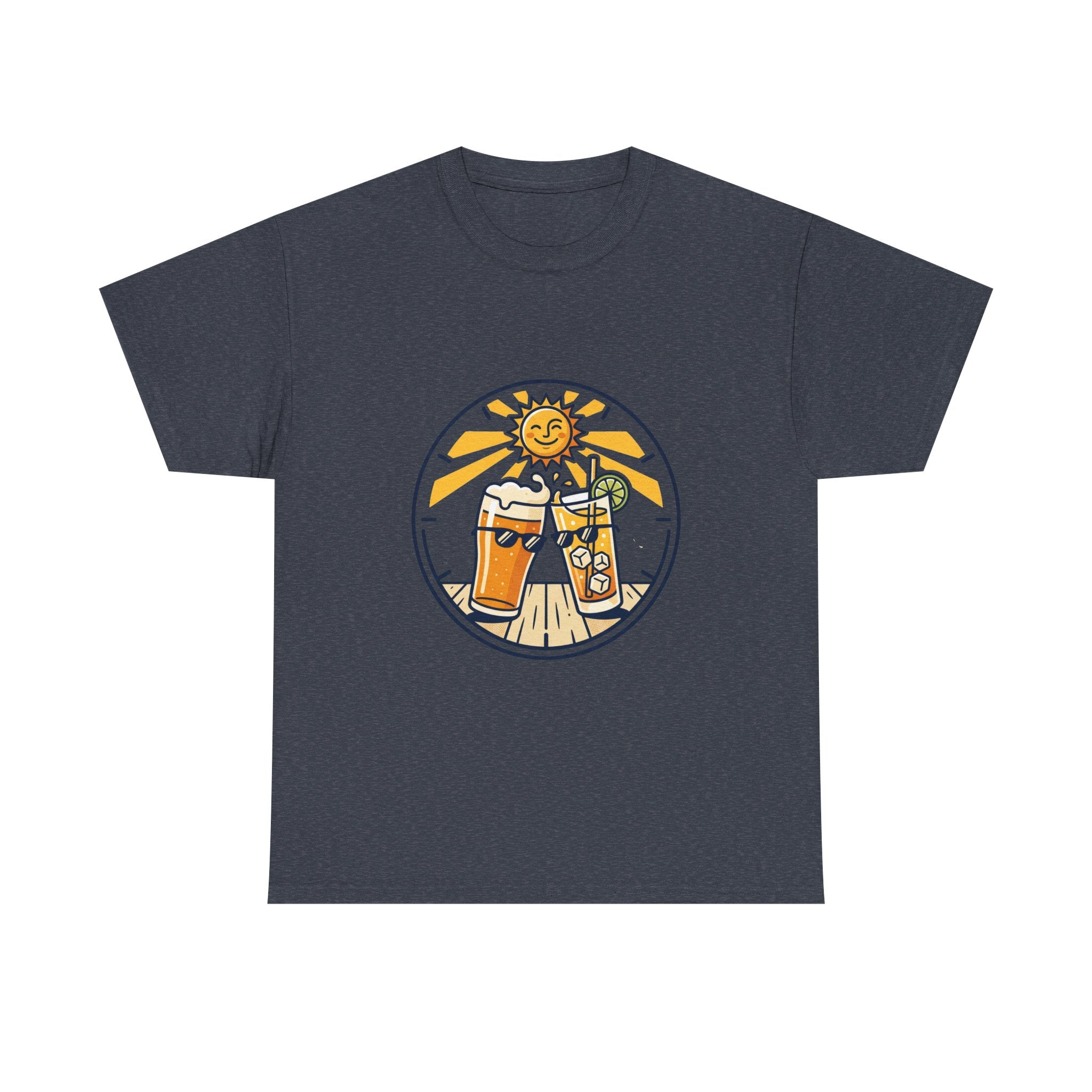 Day Drinking T-Shirt — Sunny Beach Drinks Graphic Tee